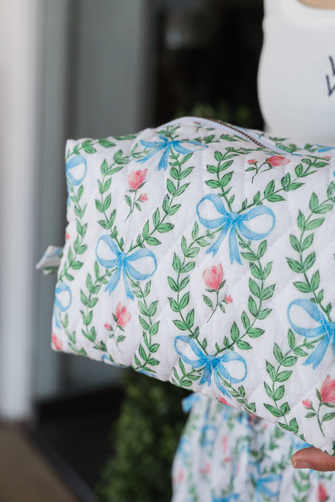 Grace & May Bow Cosmetic Bag