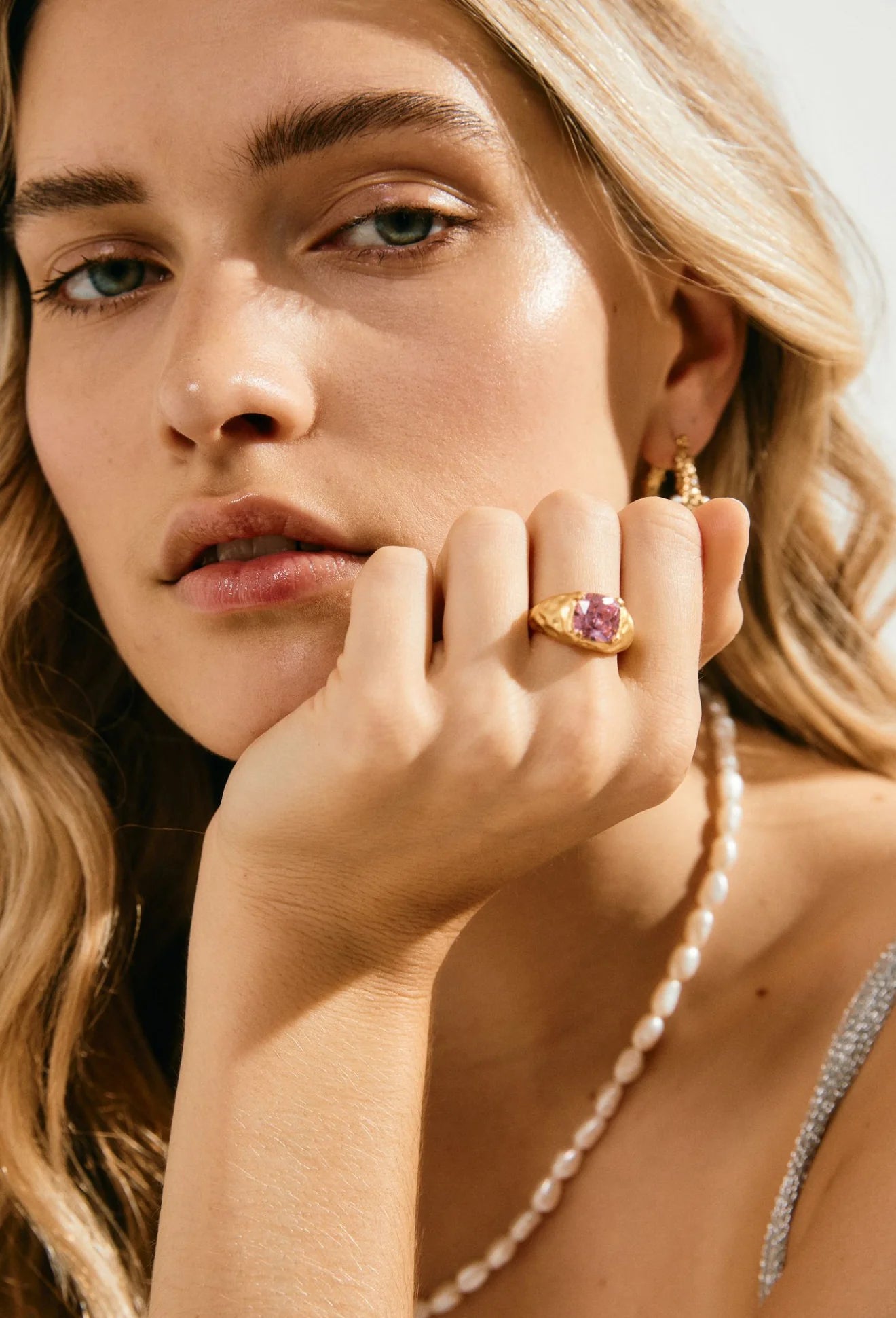 Indigo & Wolfe Peony Ring
