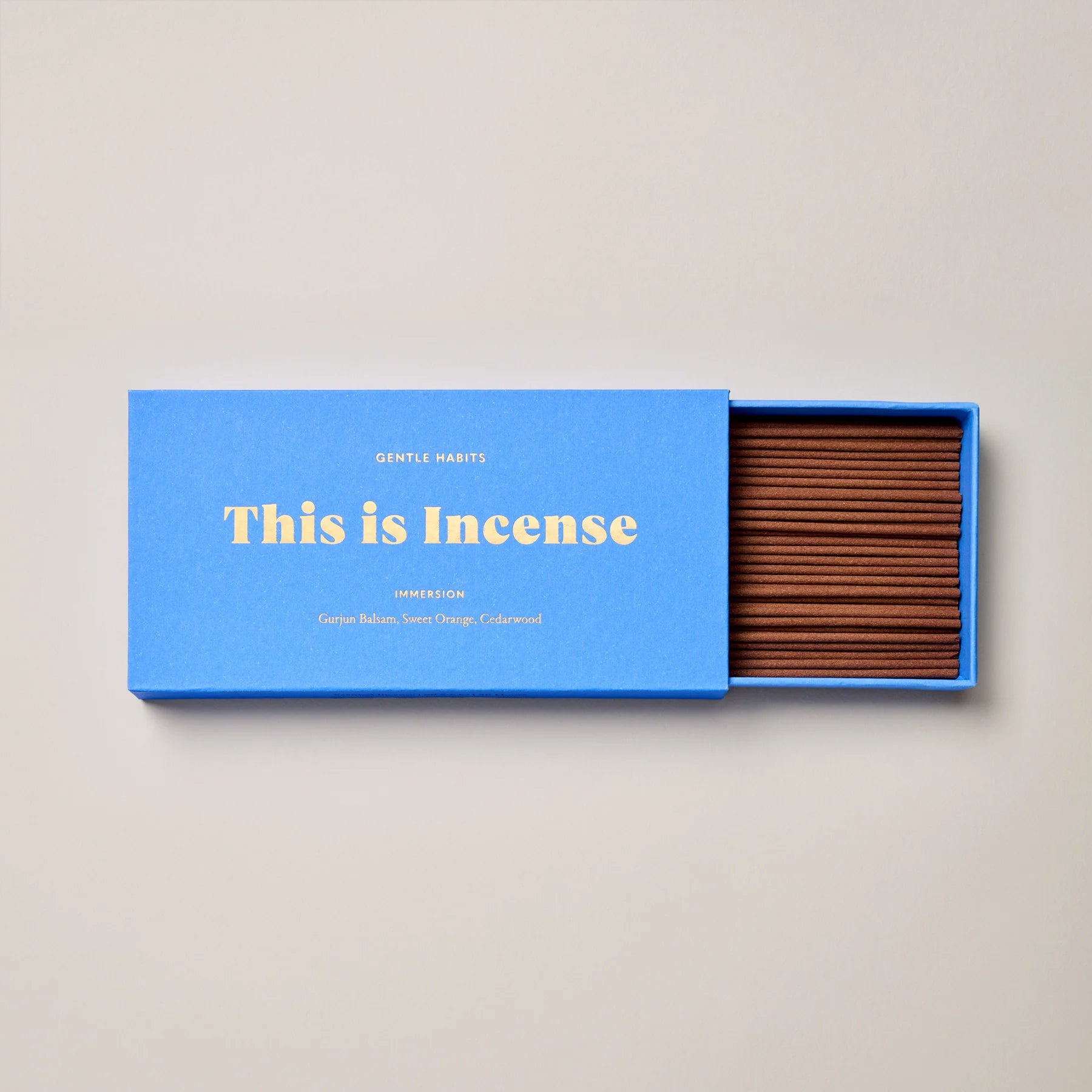 Gentle Habits The is Incense - Immersion