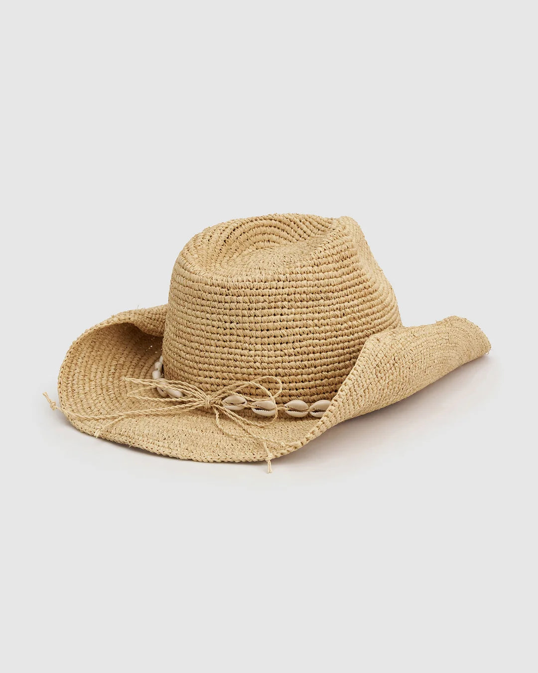 Arms of Eve Jackson Sunhat -Cowrie Shell