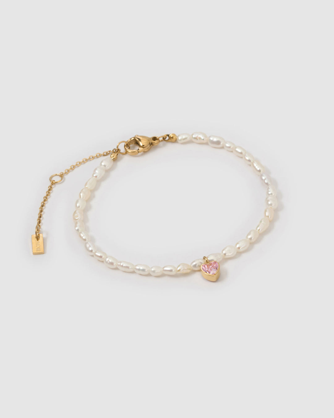 Arms Of Eve Kiki Pearl Heart Bracelet