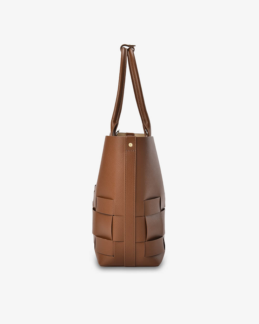 Elms + King Kensington Tote - Tan Saffiano