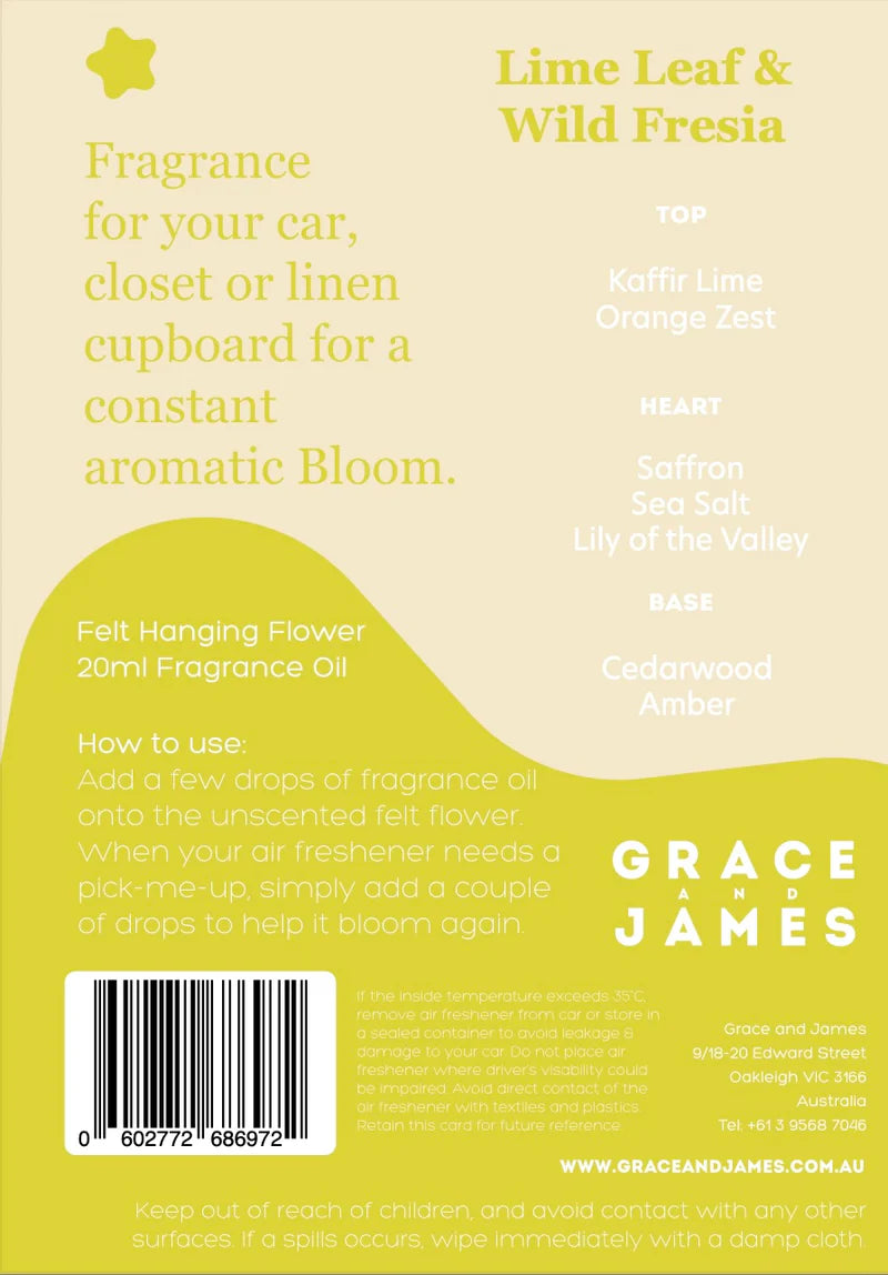Grace & James Bloom Air Freshener