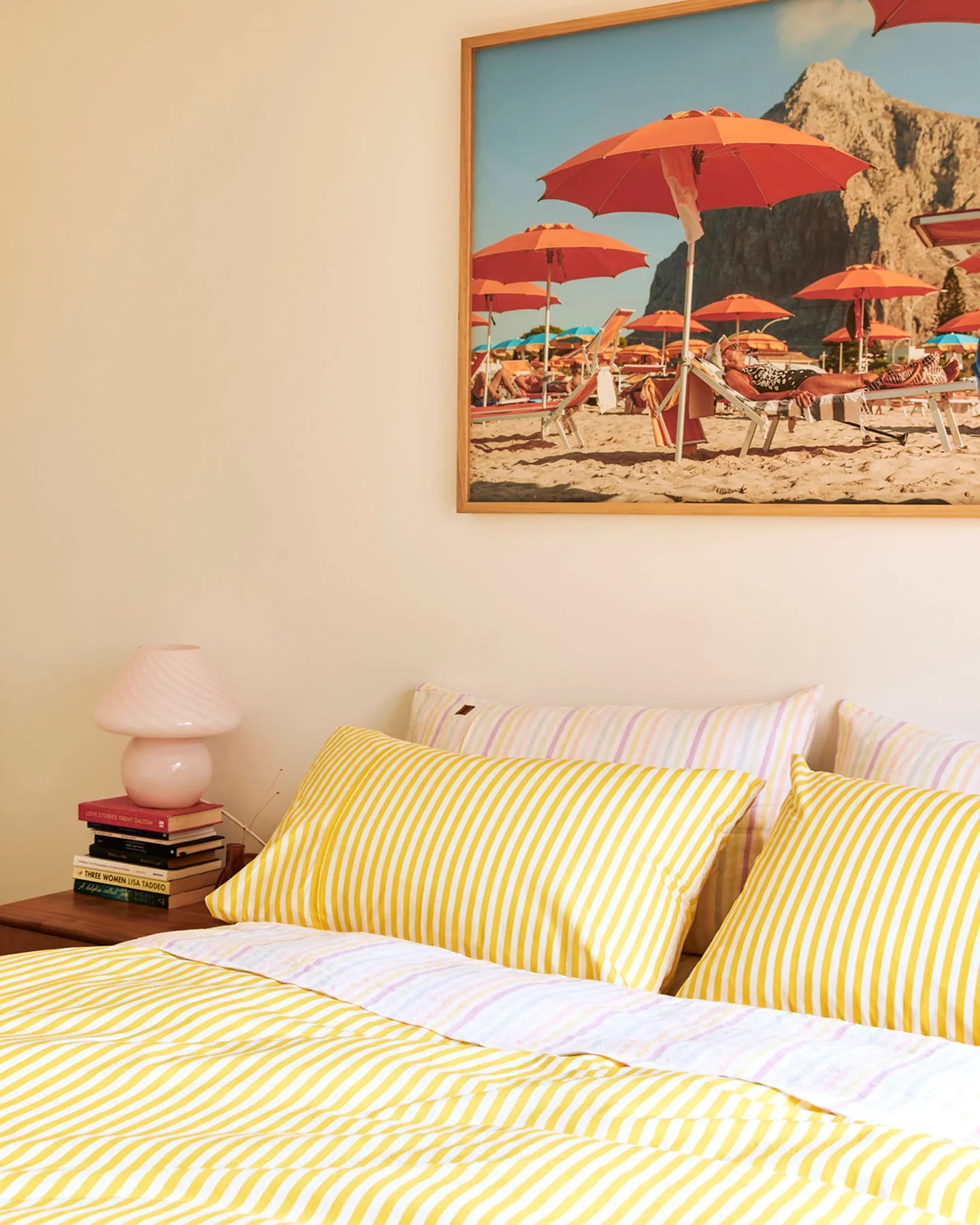 Kip & Co Limoncello Stripe Pillowcase