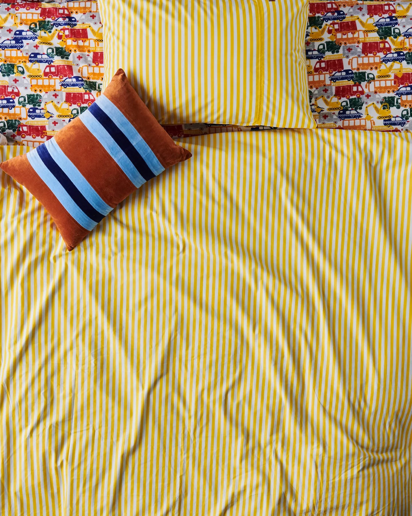 Kip & Co Limoncello Stripe Pillowcase