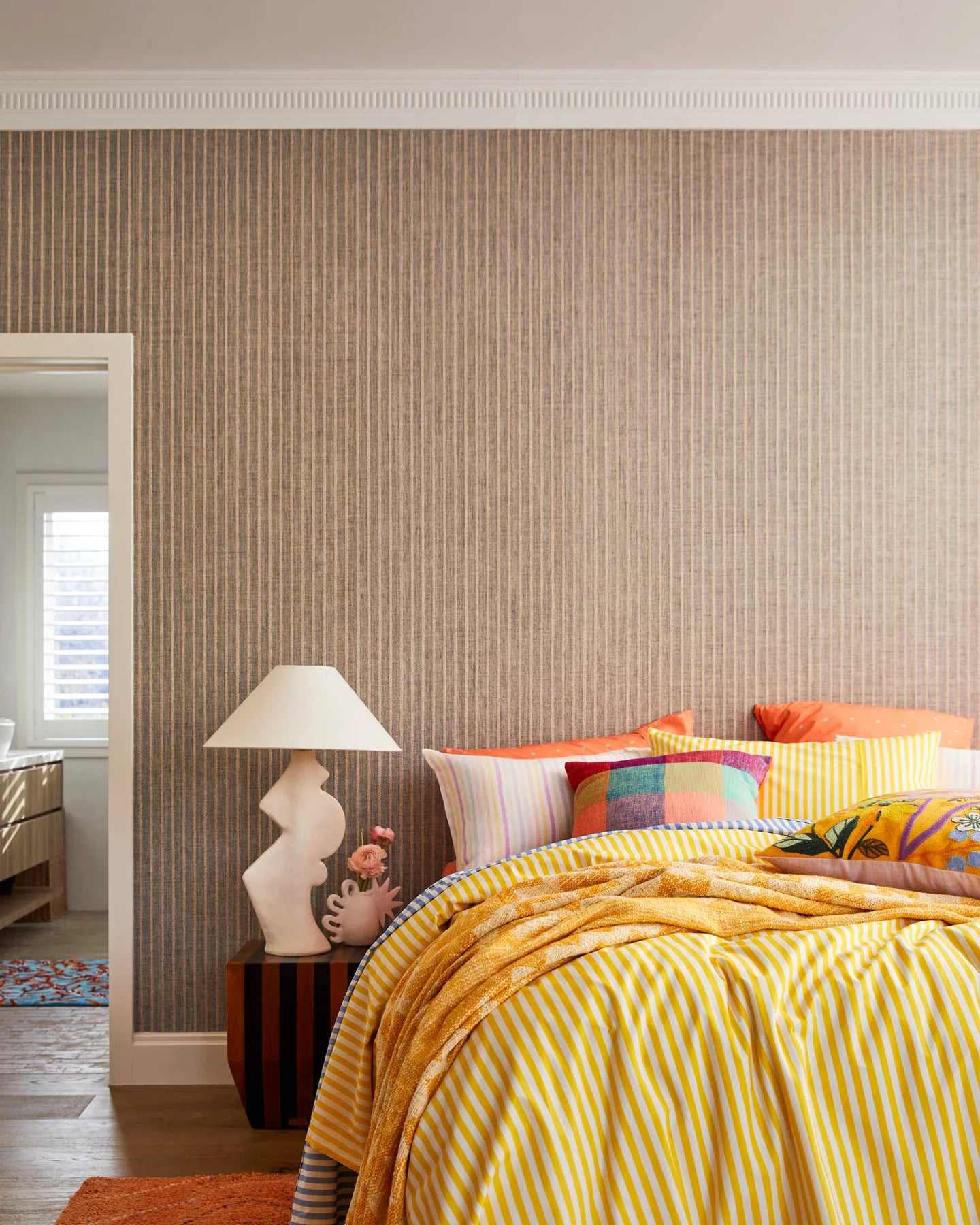 Kip & Co Limoncello Stripe Pillowcase
