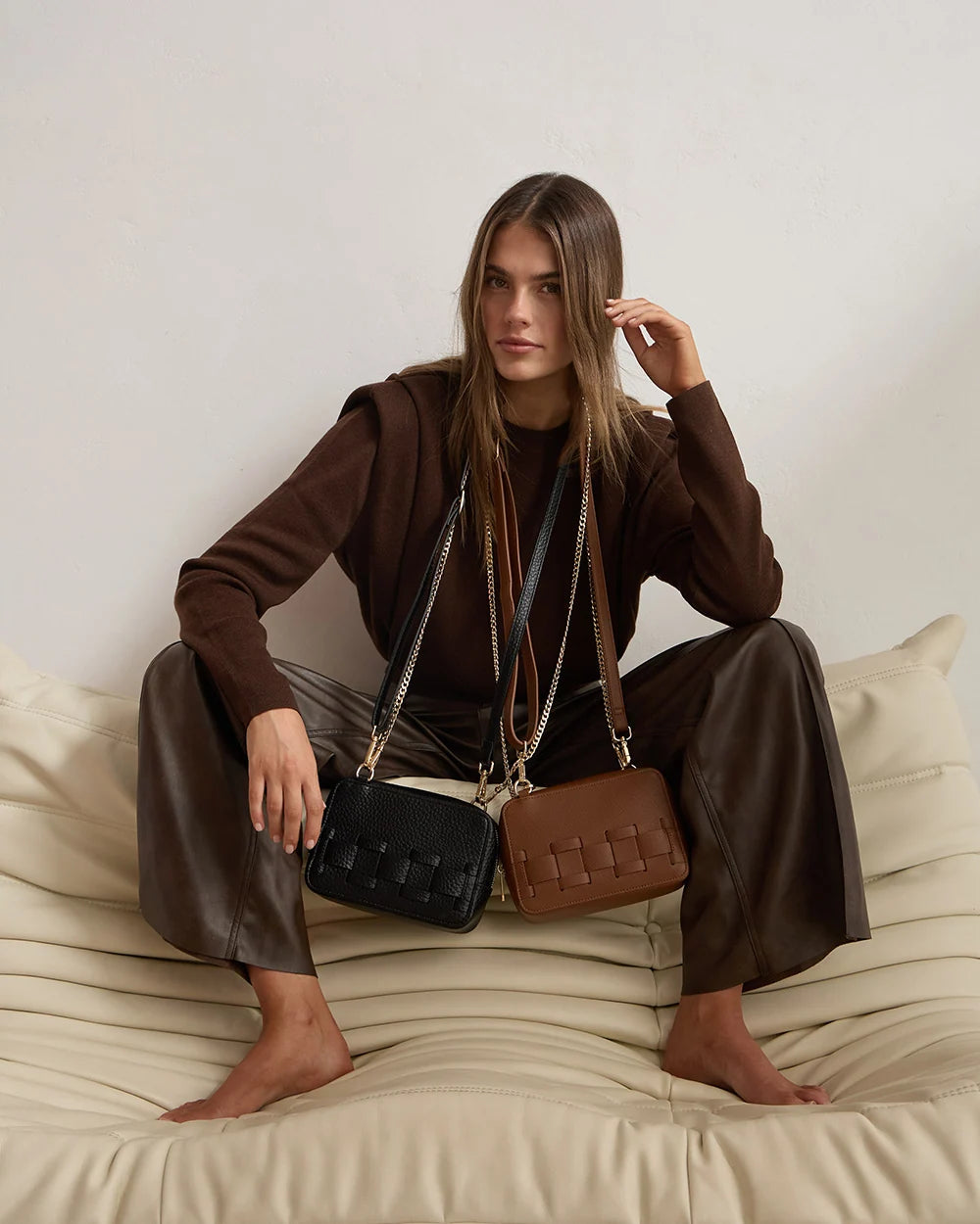 Elms + King London Crossbody - Black