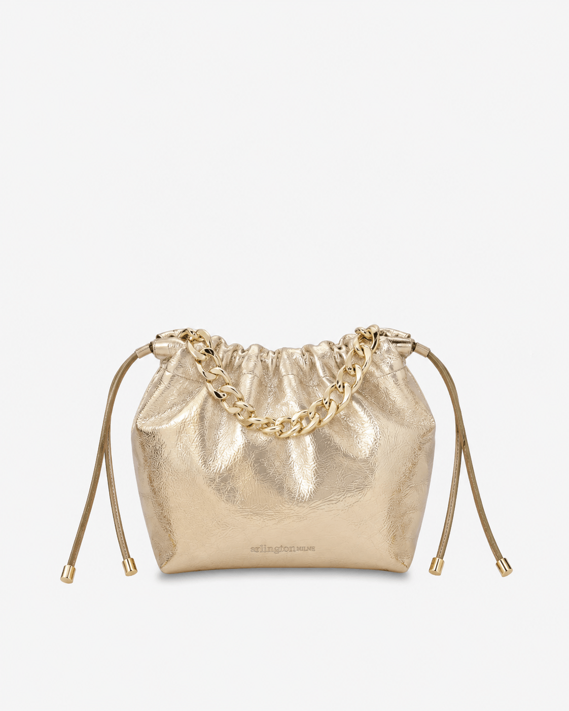 Arlington Milne Martha Petite Bag - Gold Crinkle