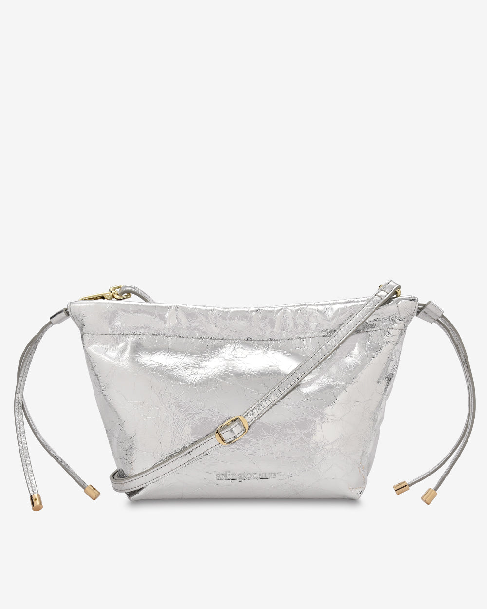 Arlington Milne Martha Petite Bag - Silver Crinkle