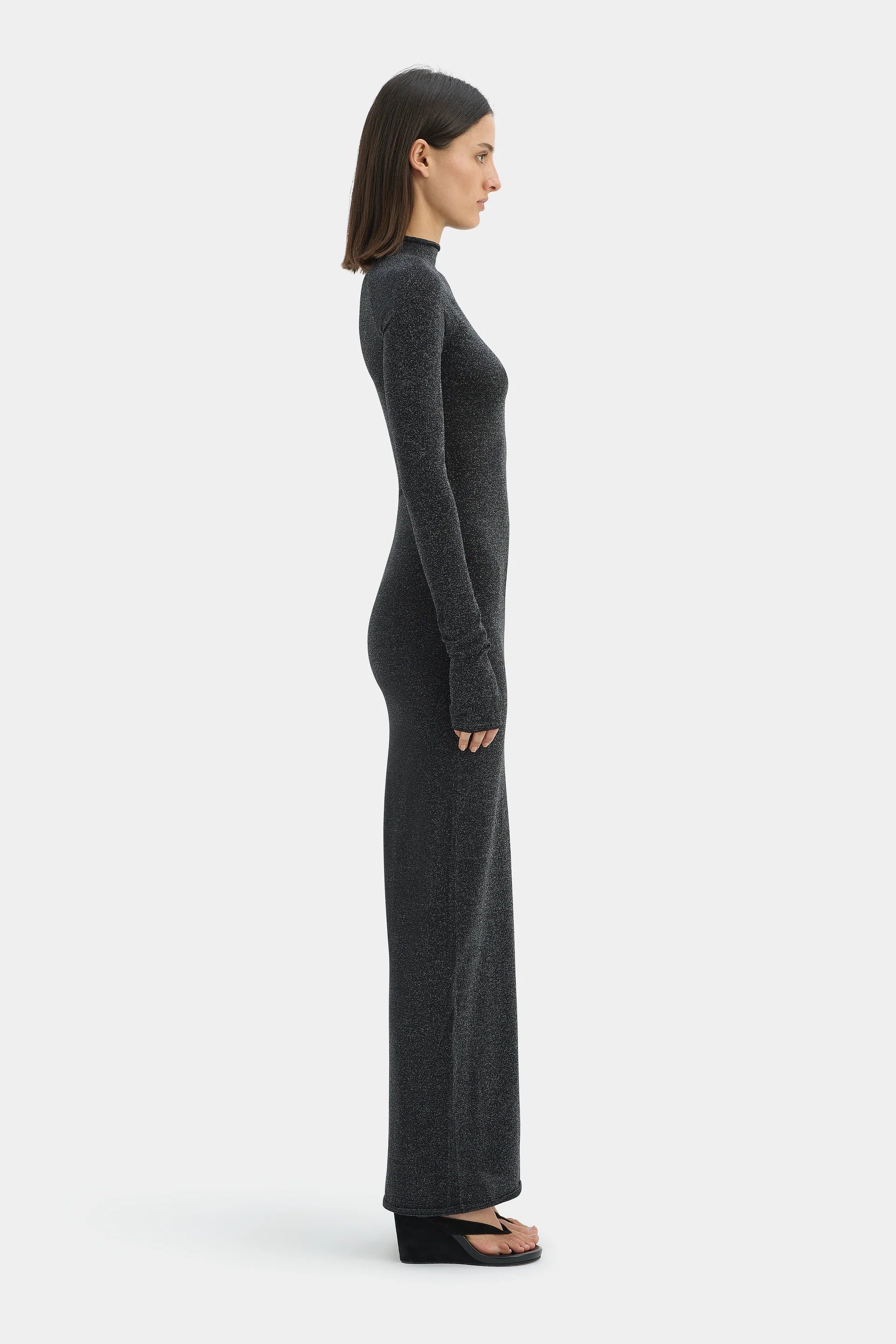 SIR. Chiano Long Sleeve Dress
