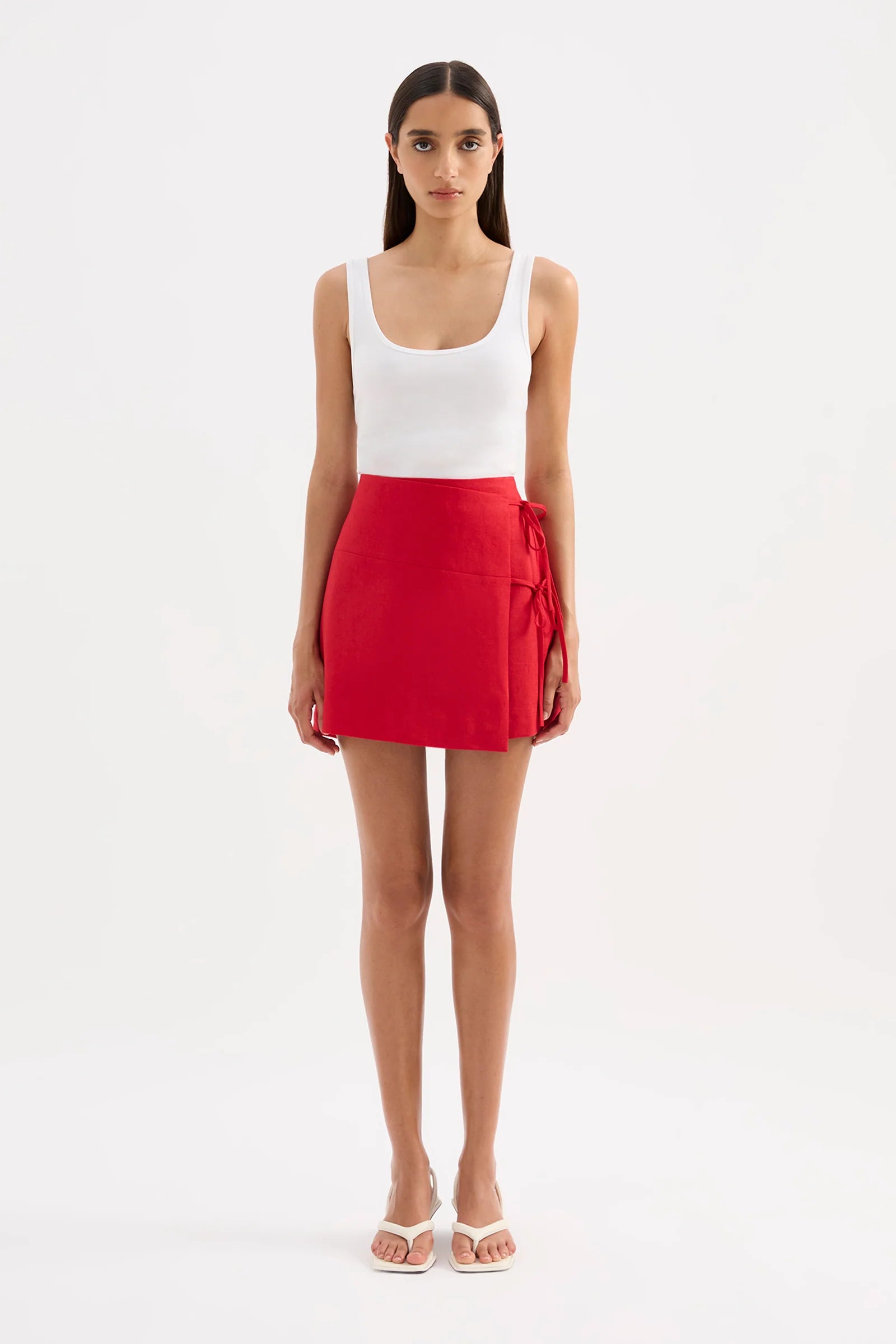 Nude Lucy Lotta Linen Mini Skirt