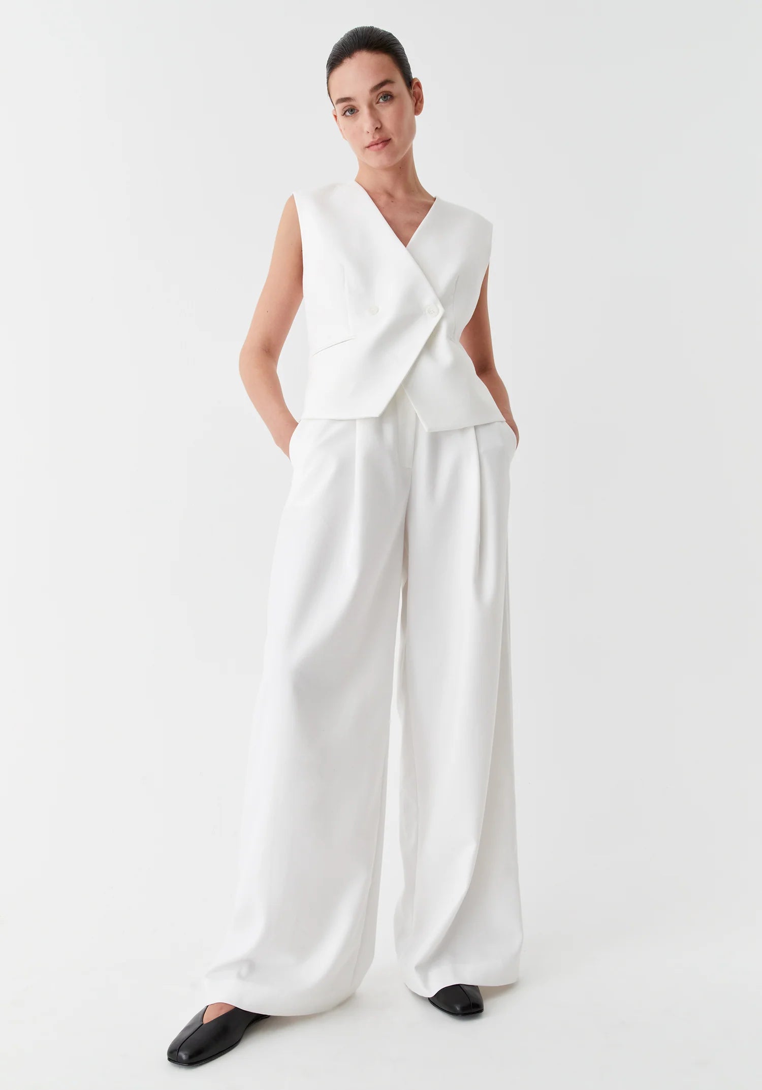 SS-MORIN PANT - IVORY main image 1
