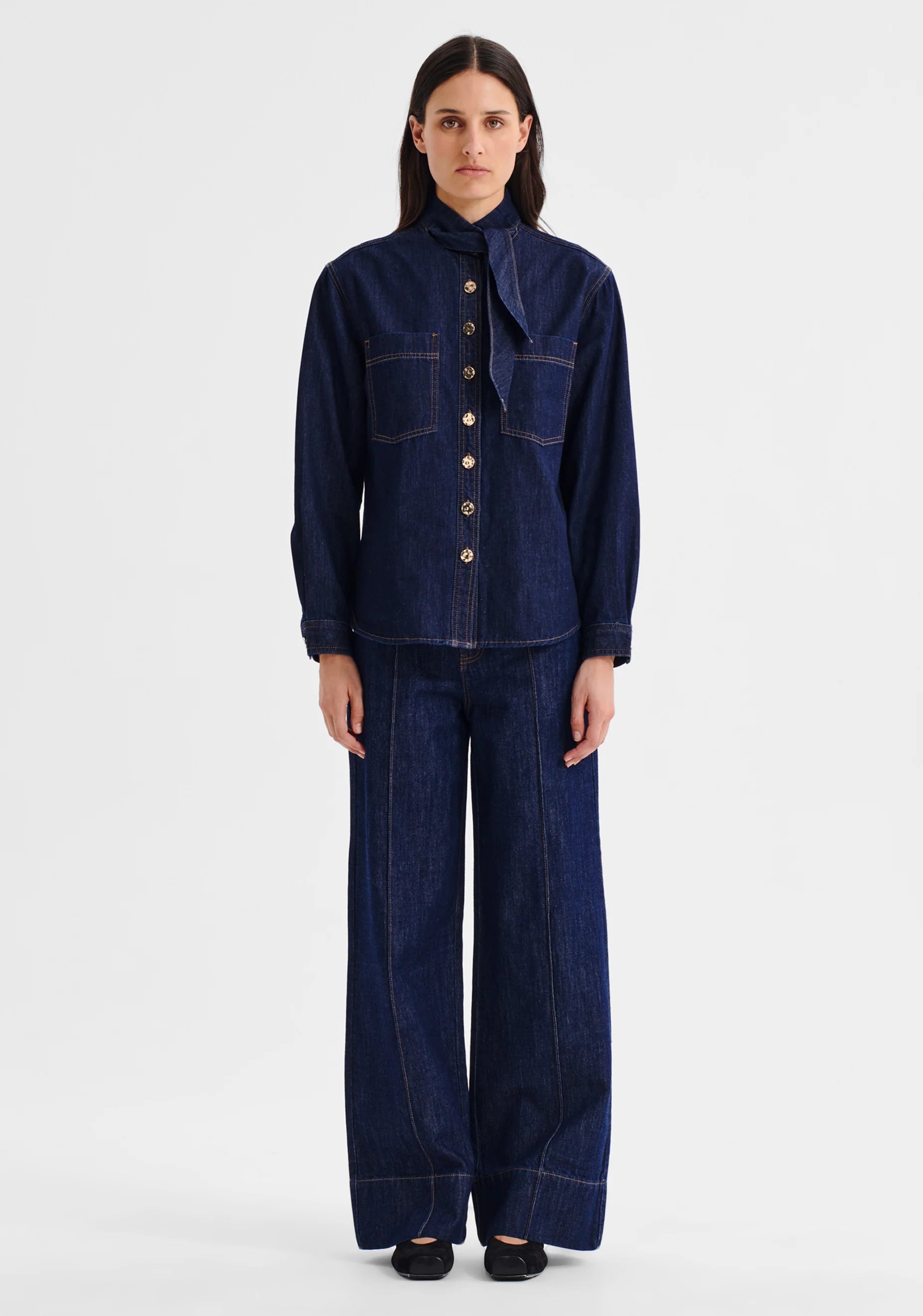 Morrison Pierrot Denim Shirt