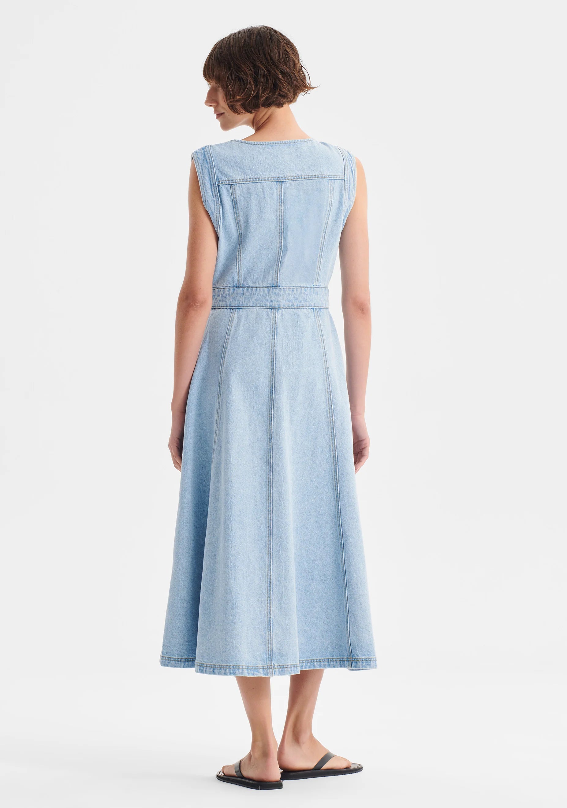 Morrison Hudson Denim Midi Dress