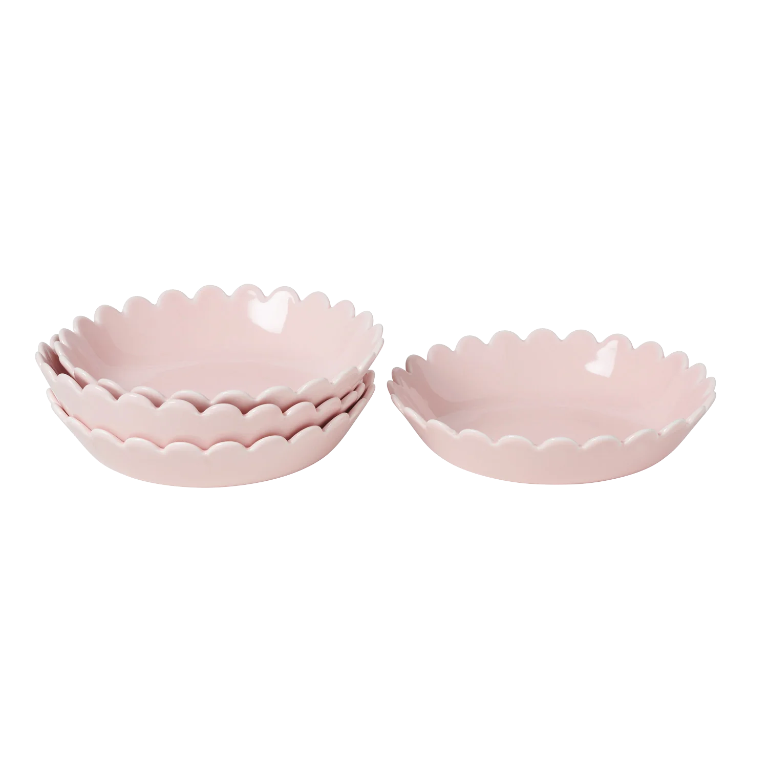 Round House - Scallop Bowls (Set of 4)