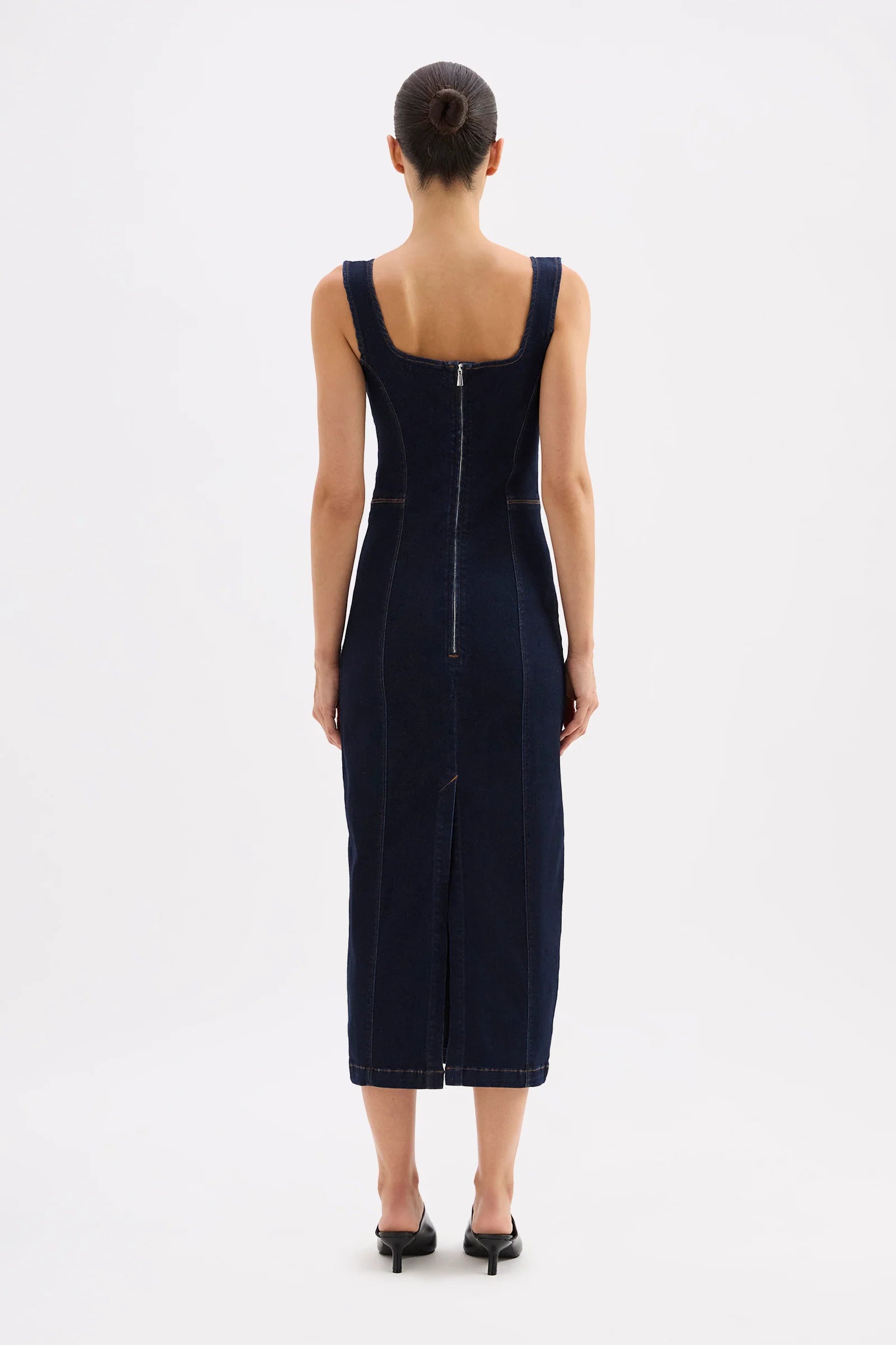 Nude Lucy Vita Denim Maxi Dress