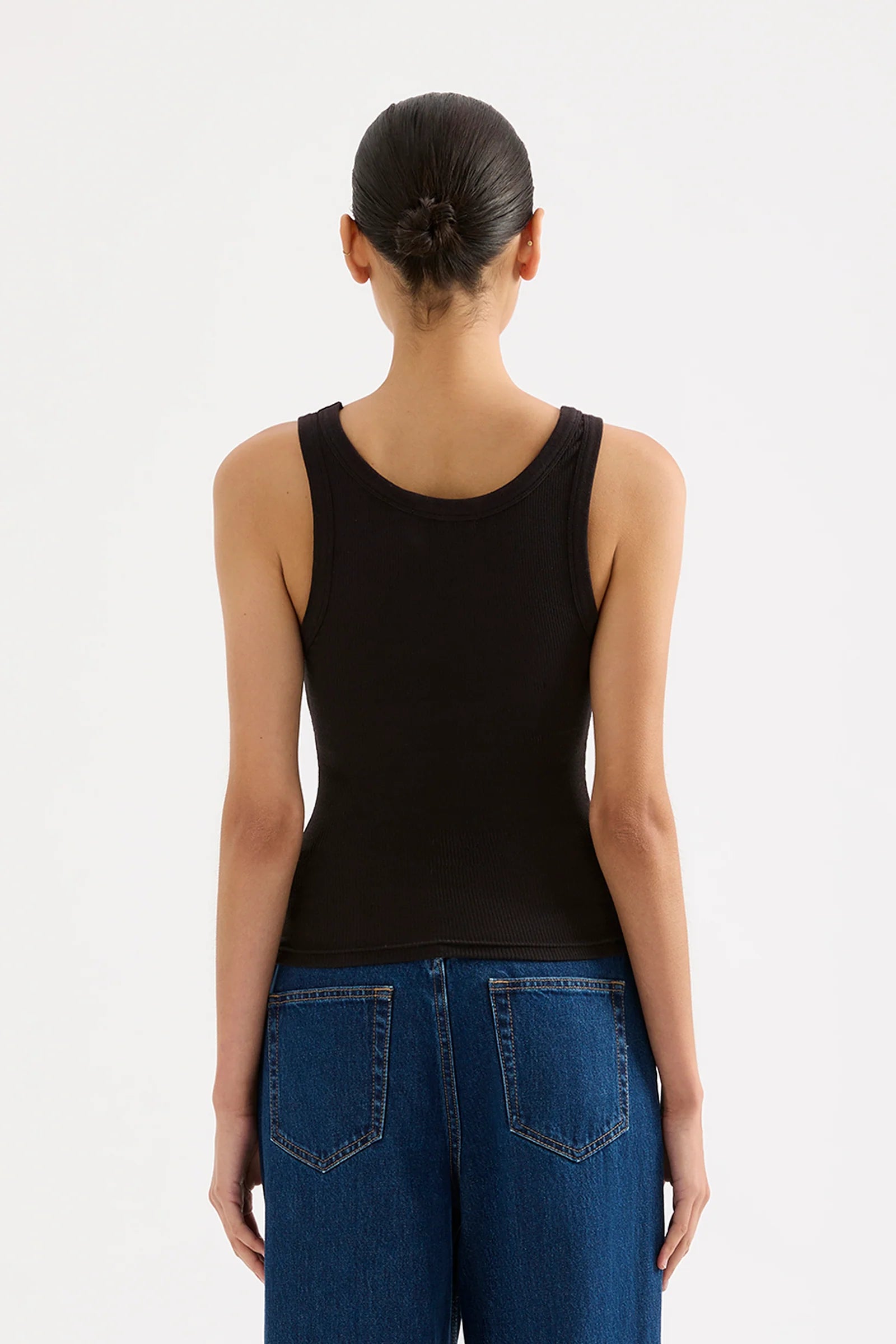 Nude Lucy Organic Rib Singlet