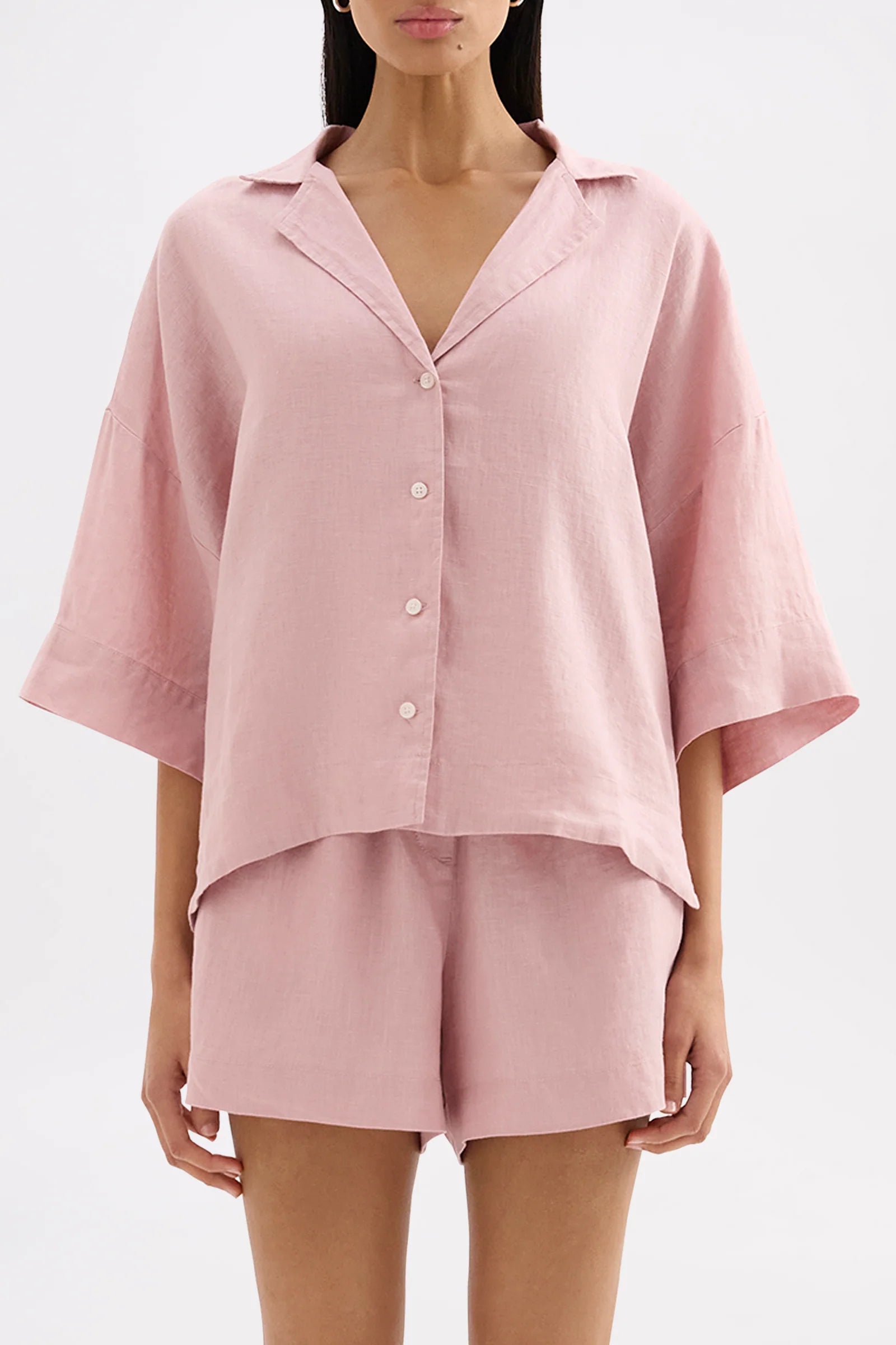 Nude Lucy Lounge Linen Shirt