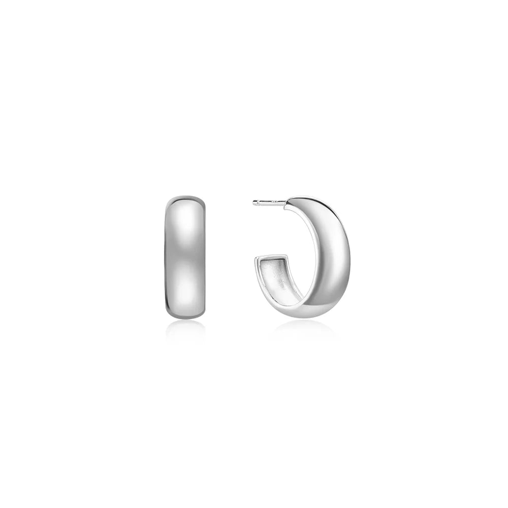 Jolie & Deen Lorelei Hoops Silver
