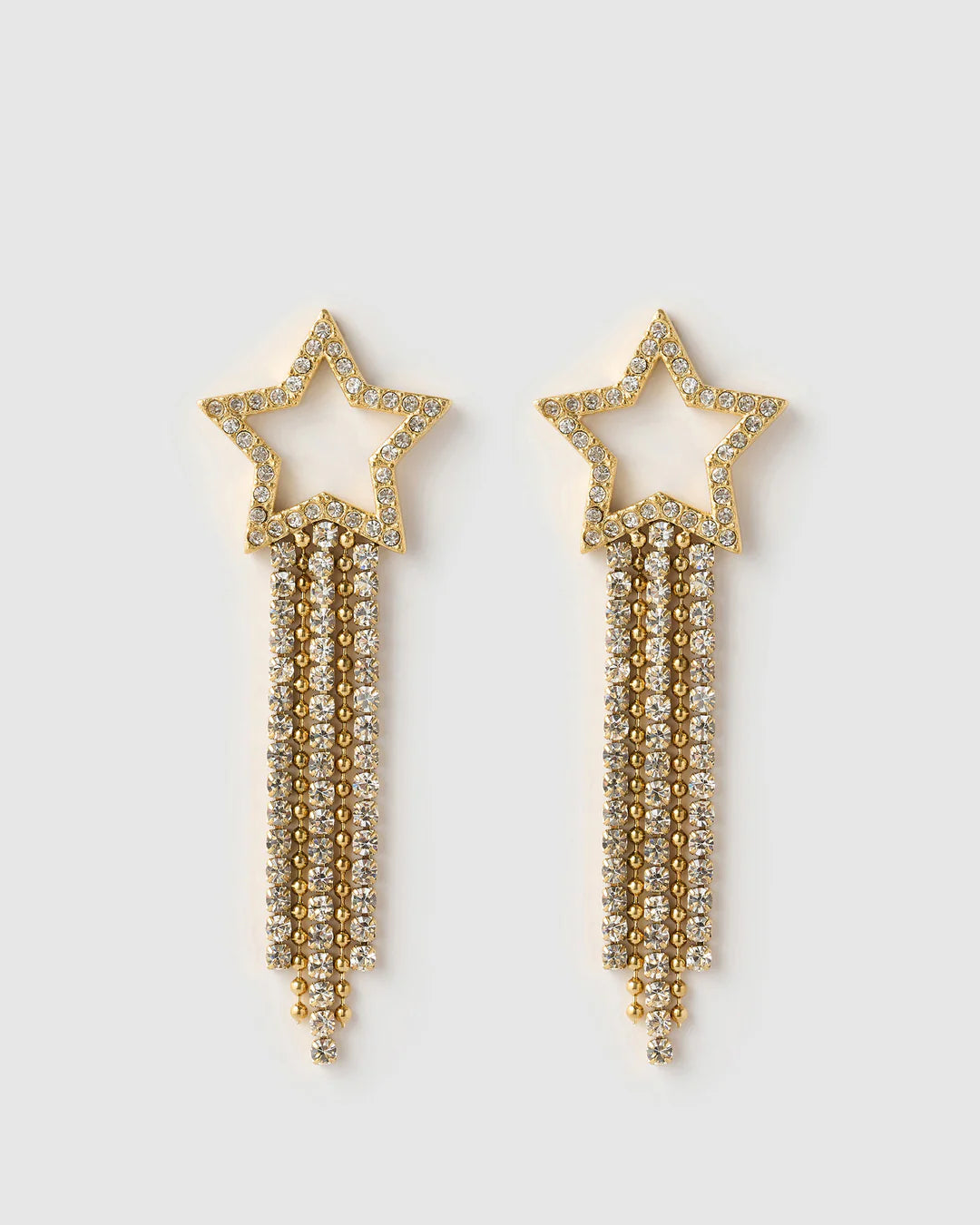 Arms Of Eve Starburst Gold Earrings