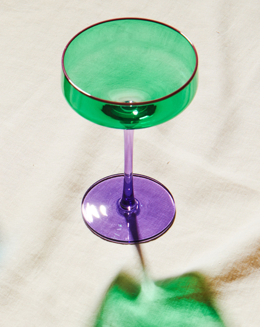 Kip & Co Jaded Margarite Glass 2pk