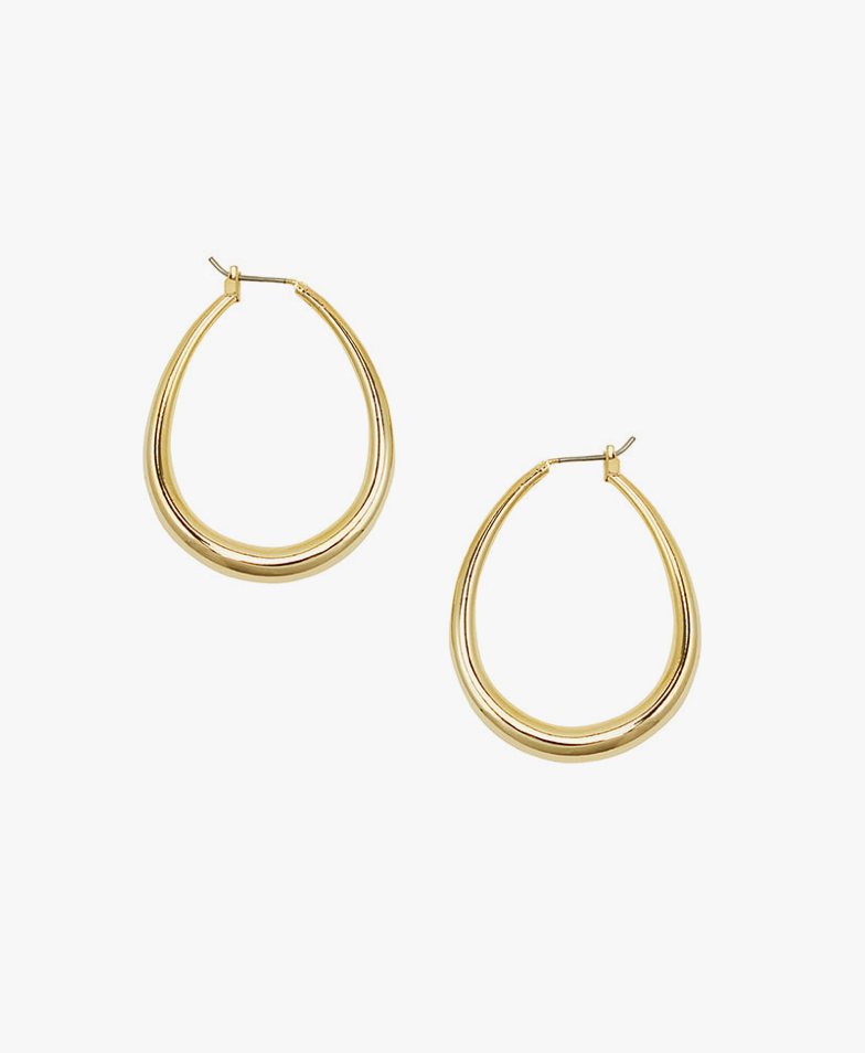 Jolie & Deen Lauren Hoop Earrings