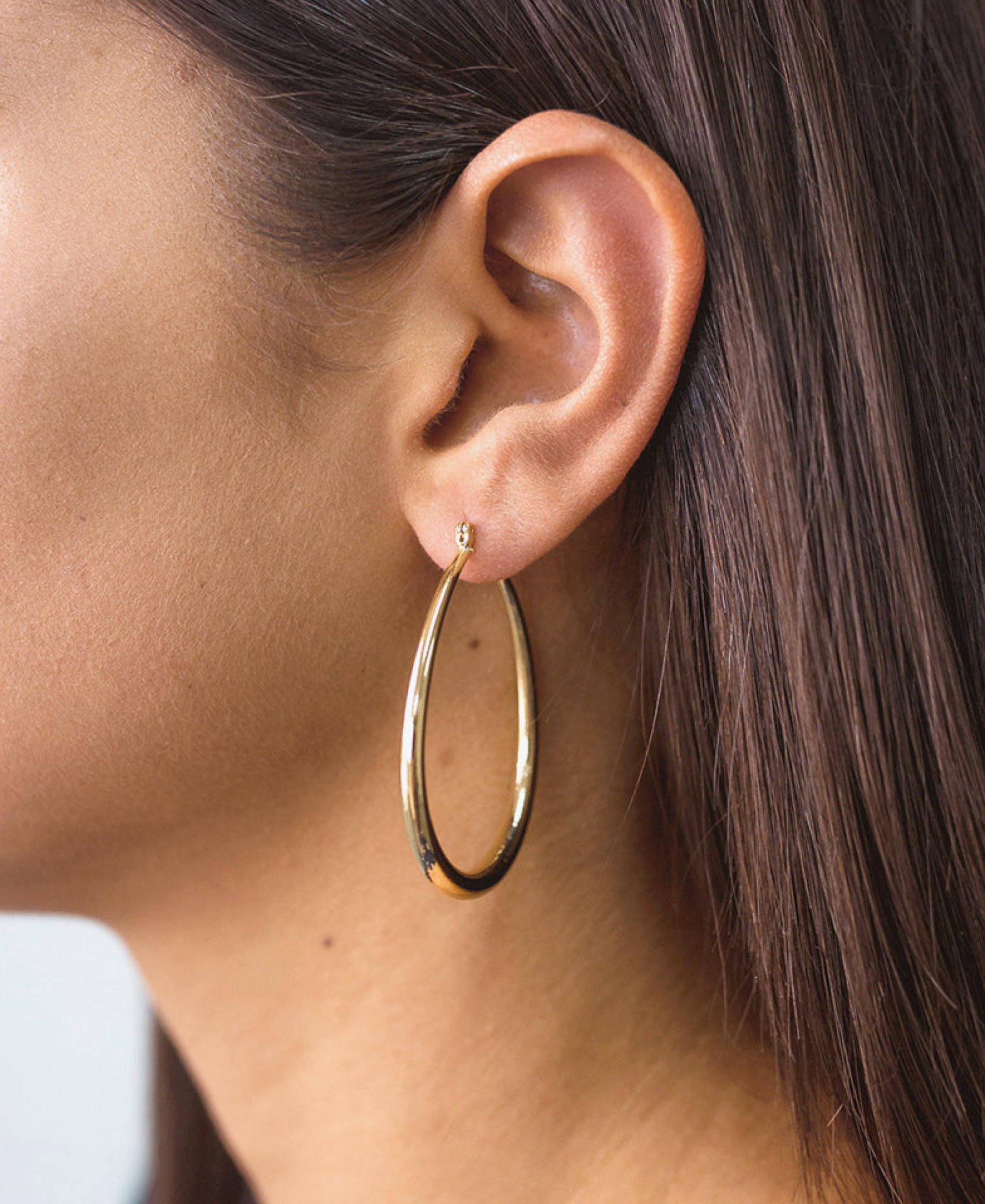Jolie & Deen Lauren Hoop Earrings