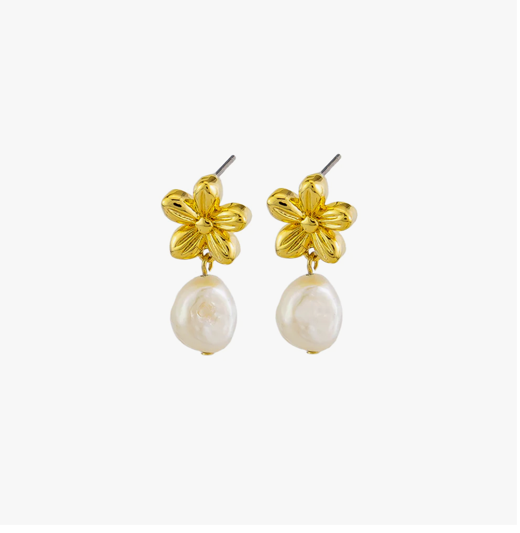 Jolie & Deen Belinda Pearl Earrings
