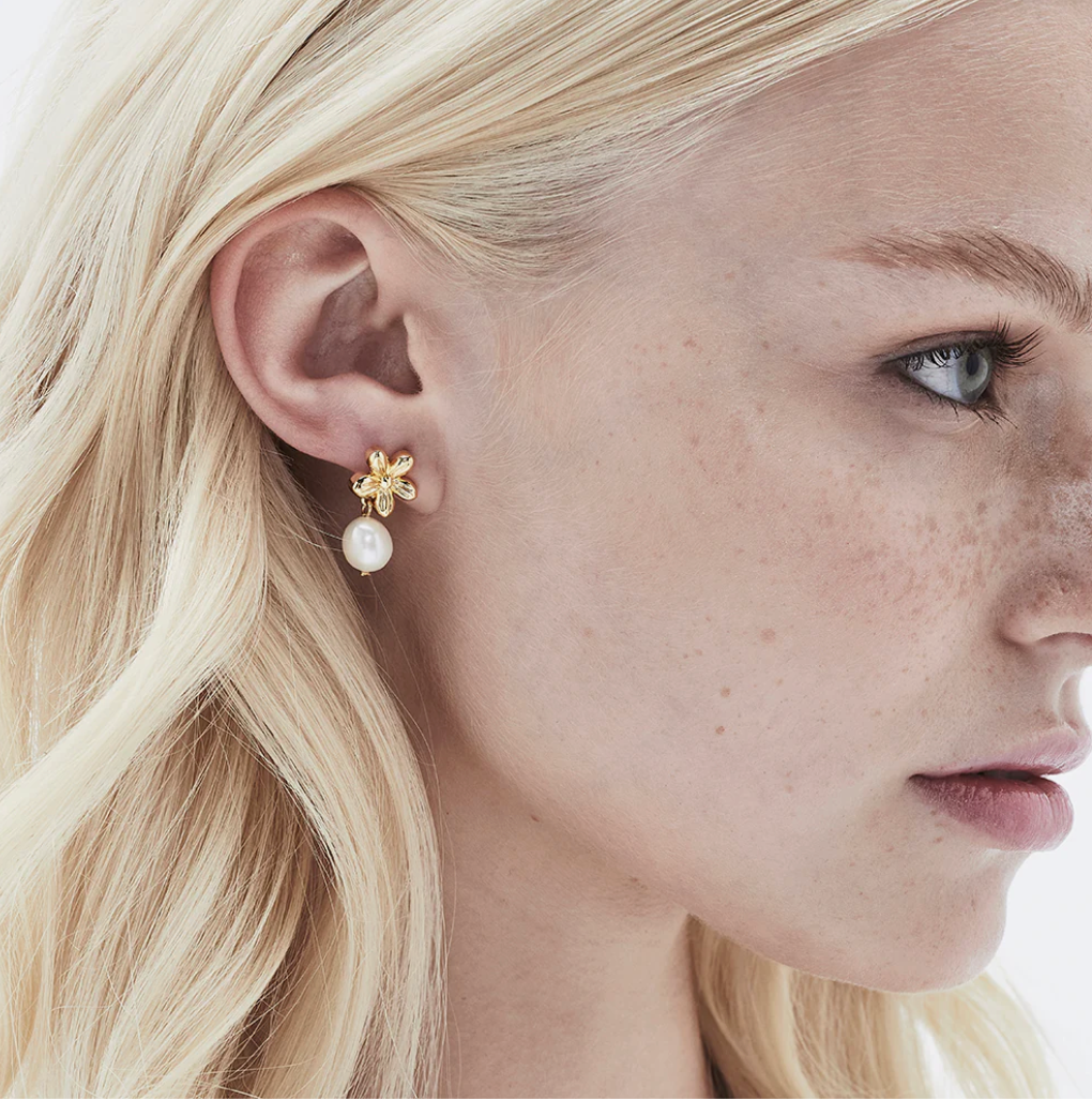 Jolie & Deen Belinda Pearl Earrings