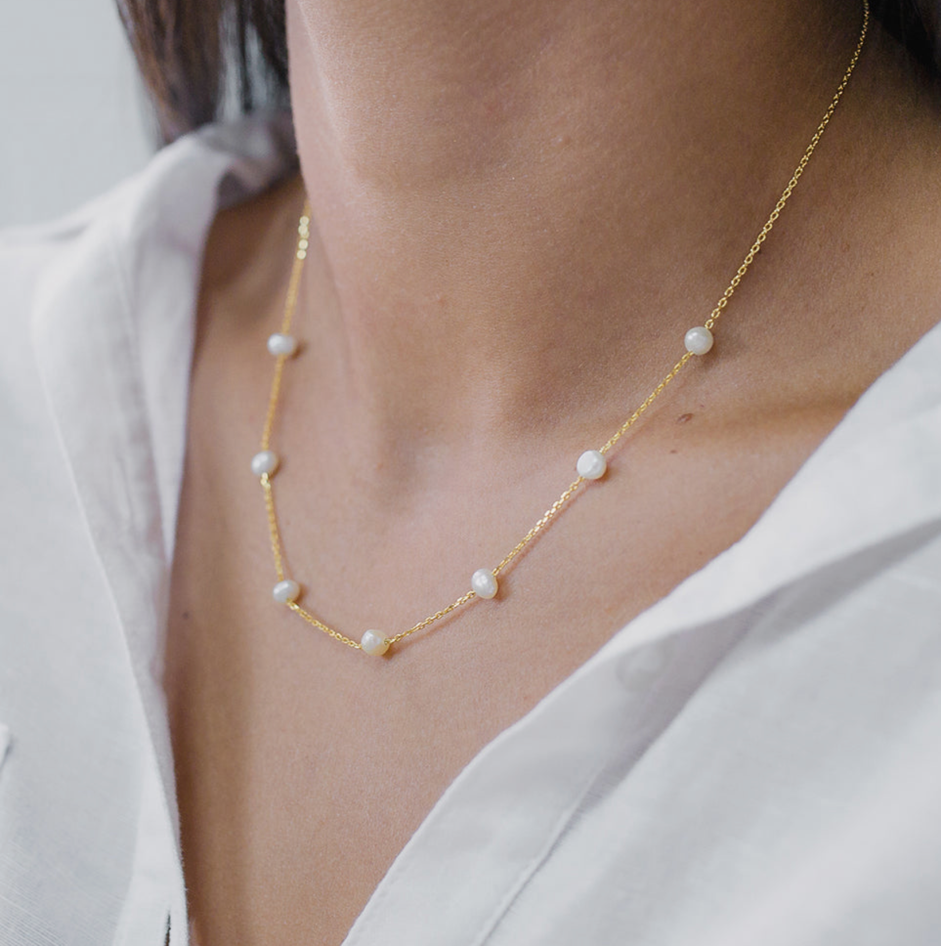 Jolie & Deen Freshwater pearl Necklace