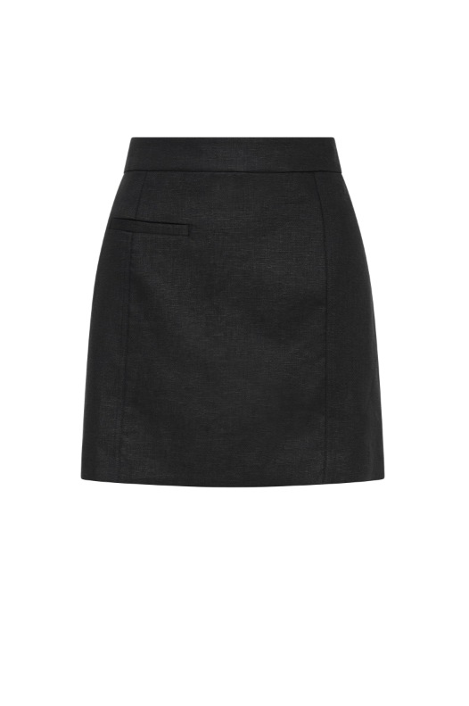 Nude Lucy Clio Linen Mini Skirt