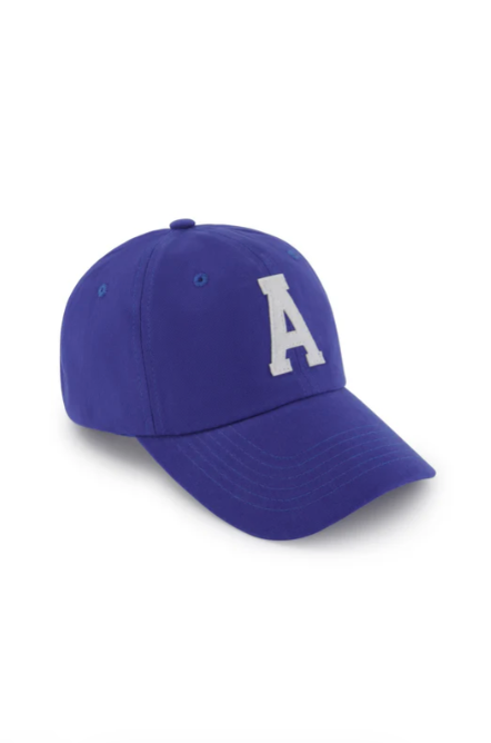 Shore Club College Letter Cap Blue