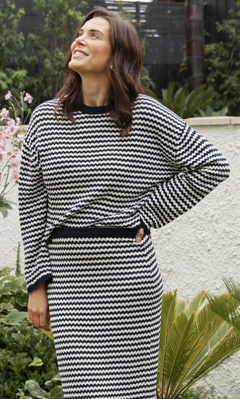 Elm Rosie Stripe Knit