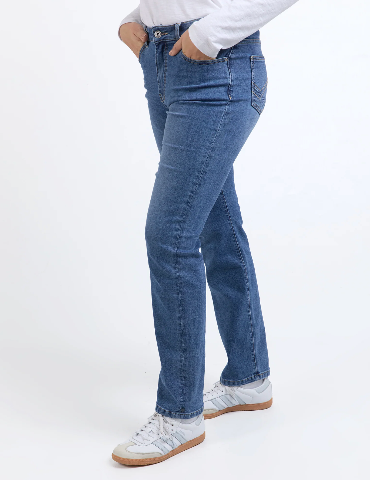 Elm Lifestyle Ada Full Length Jean