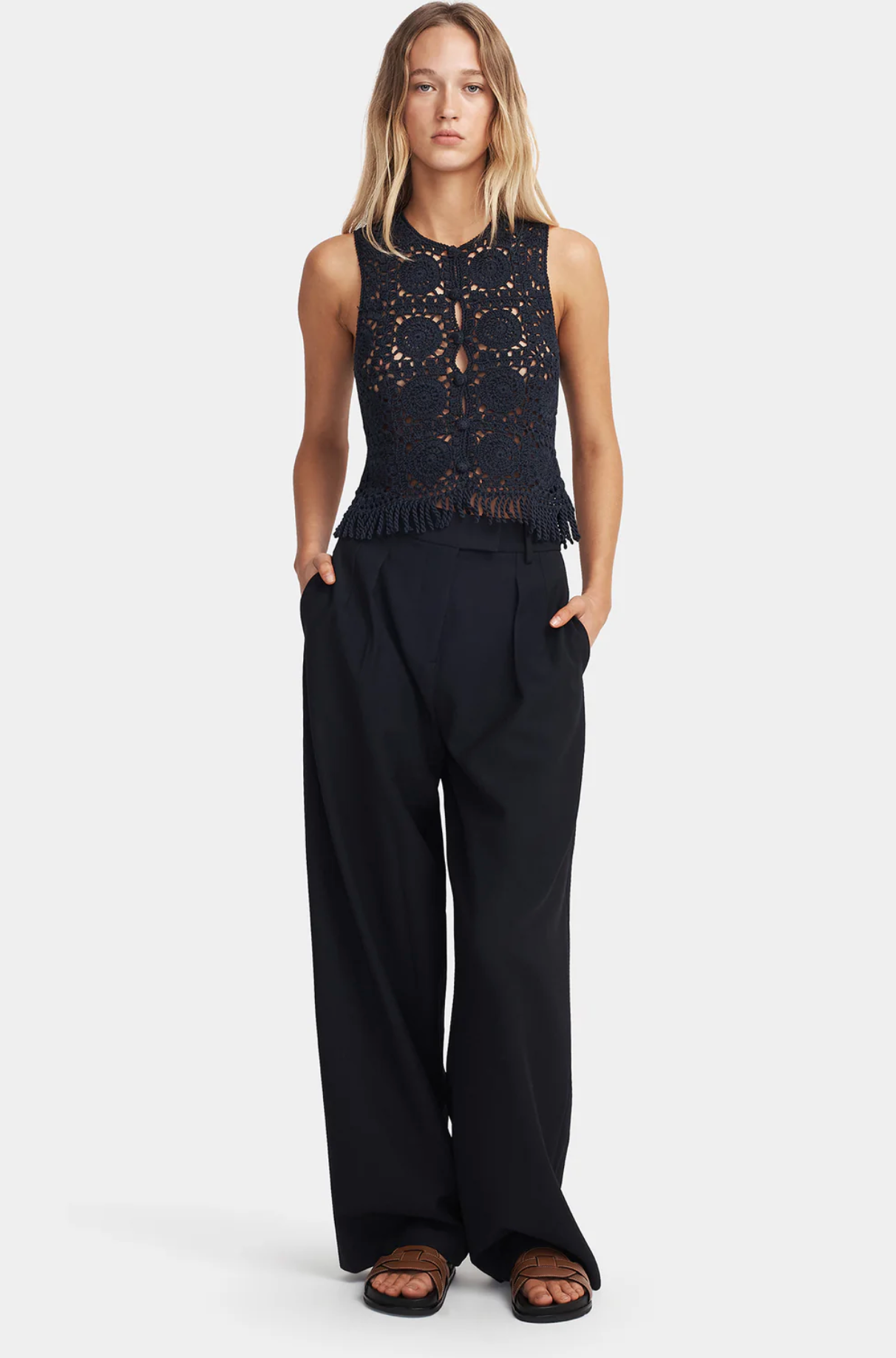 Hansen & Gretel Patti Crochet Top