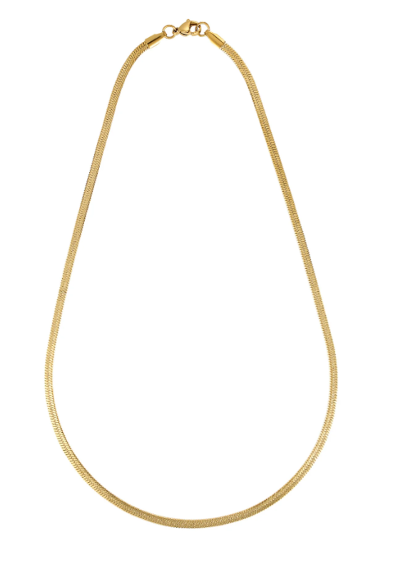 Porter Hailey Snake Necklace 3mm 45cm