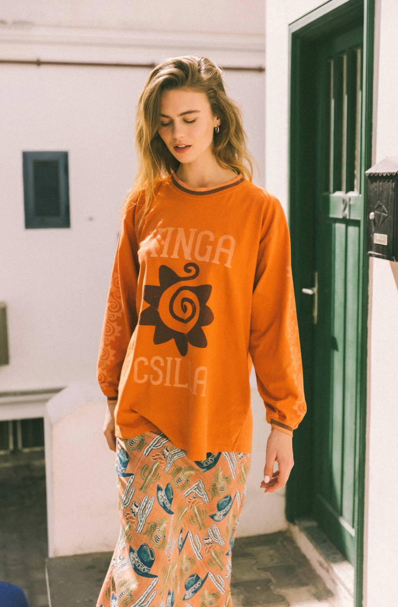 Kinga Csilla Agave Roses Tee