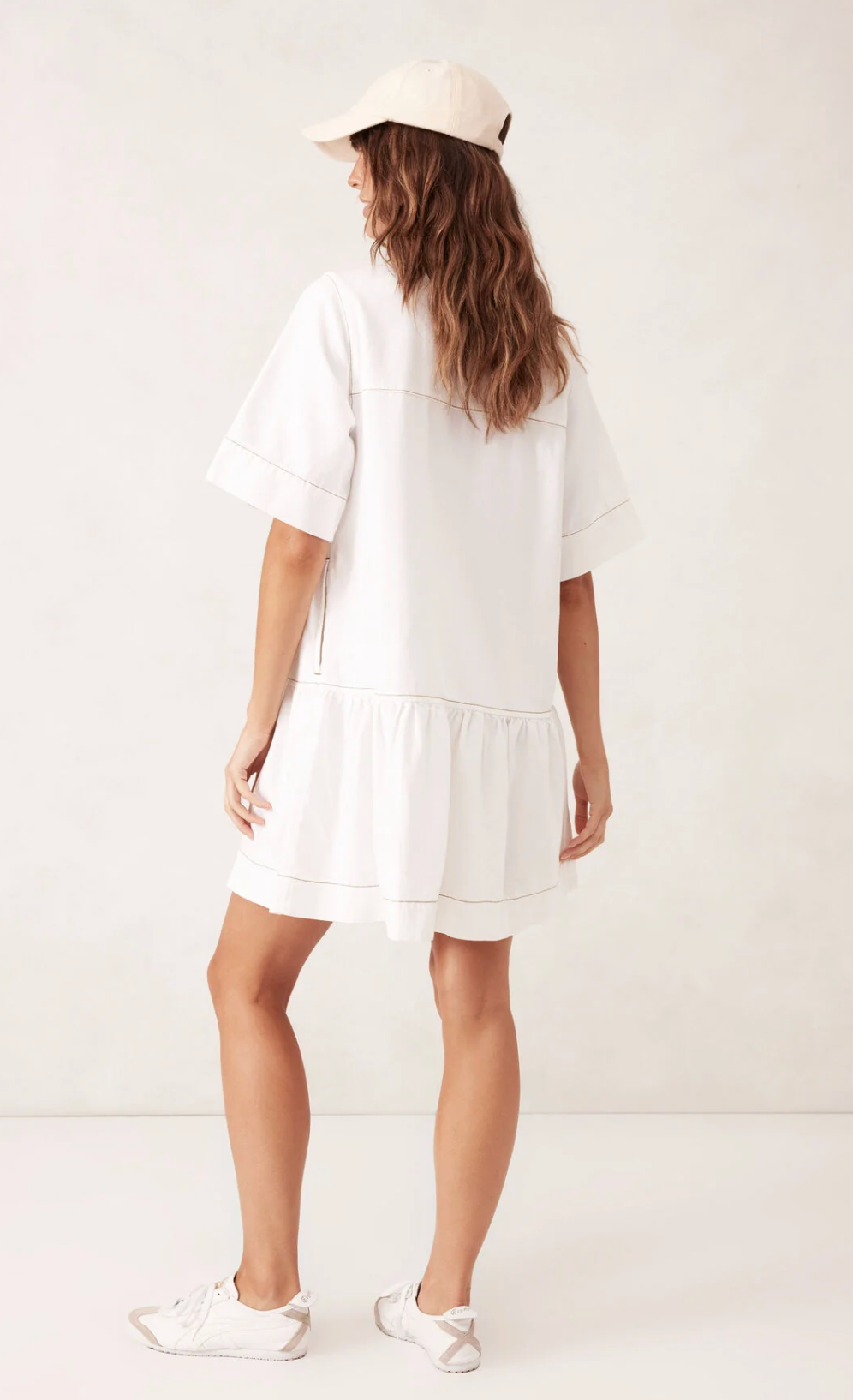 Ceres Tiered Pocket Shirt Dress