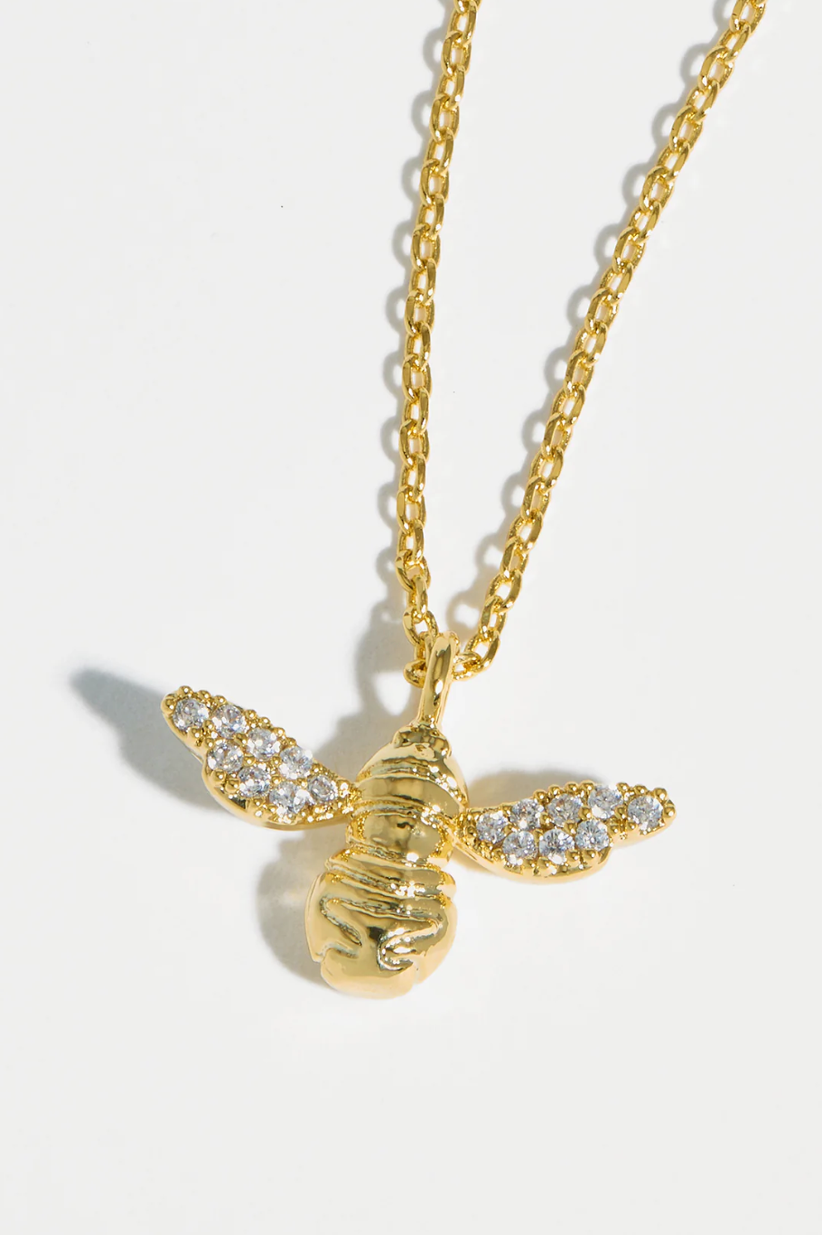 Estella Bee Necklace Sparkle Wings