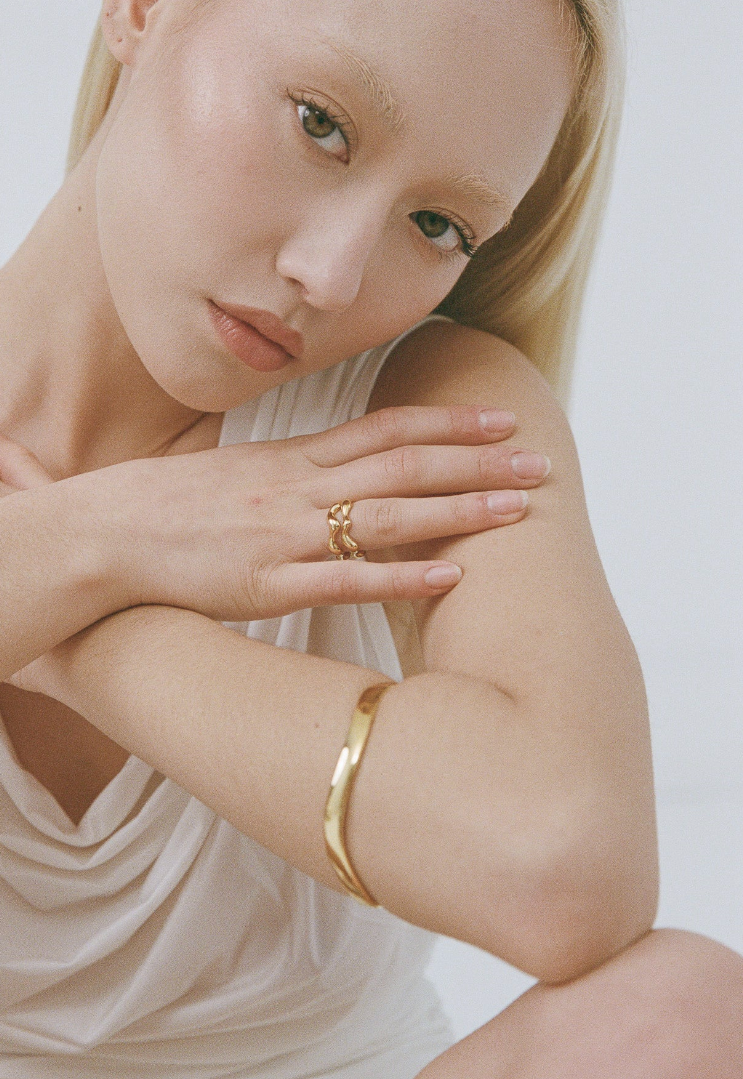 Porter Wiggle Bangle Gold