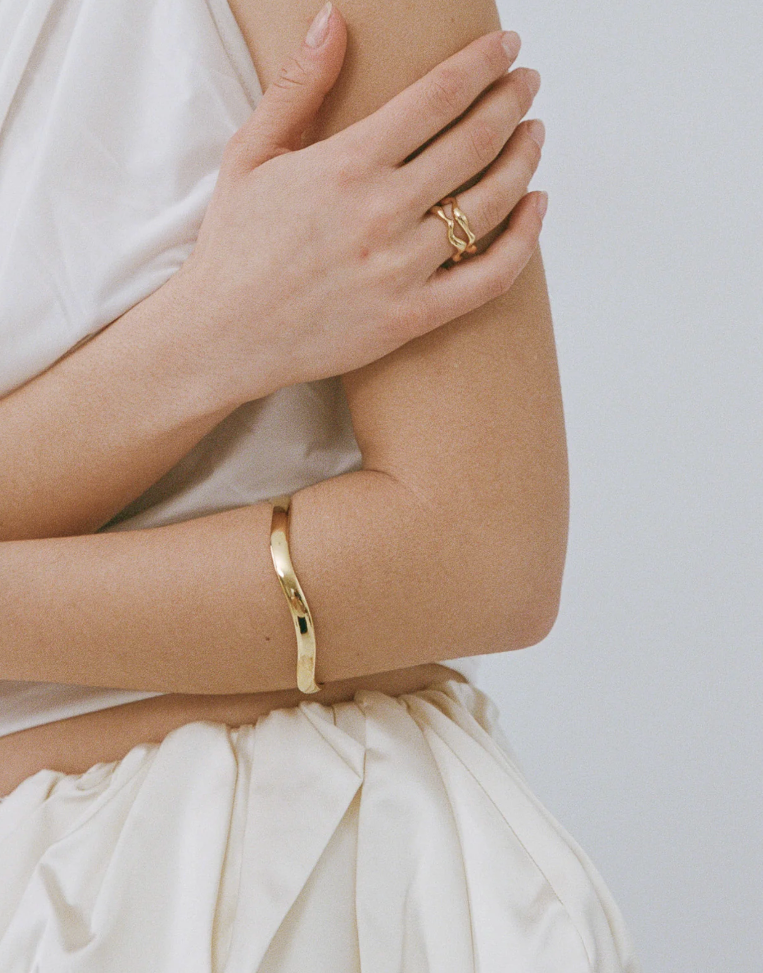 Porter Wiggle Bangle Gold