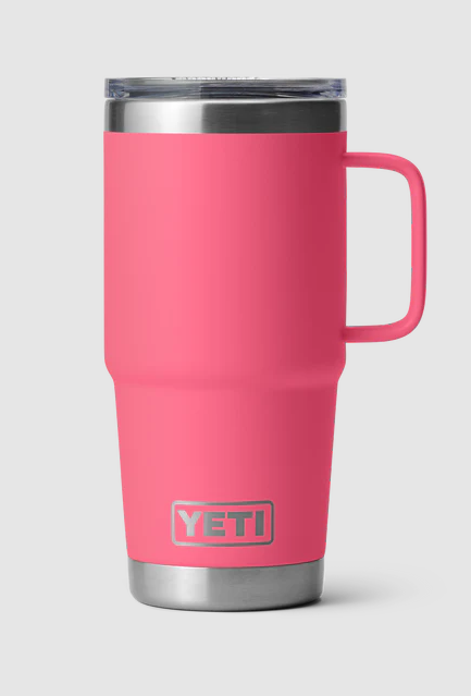 YETI Rambler 20 oz Travel Mugトロピカルピンク Yeti Rambler 20 oz Travel Mug