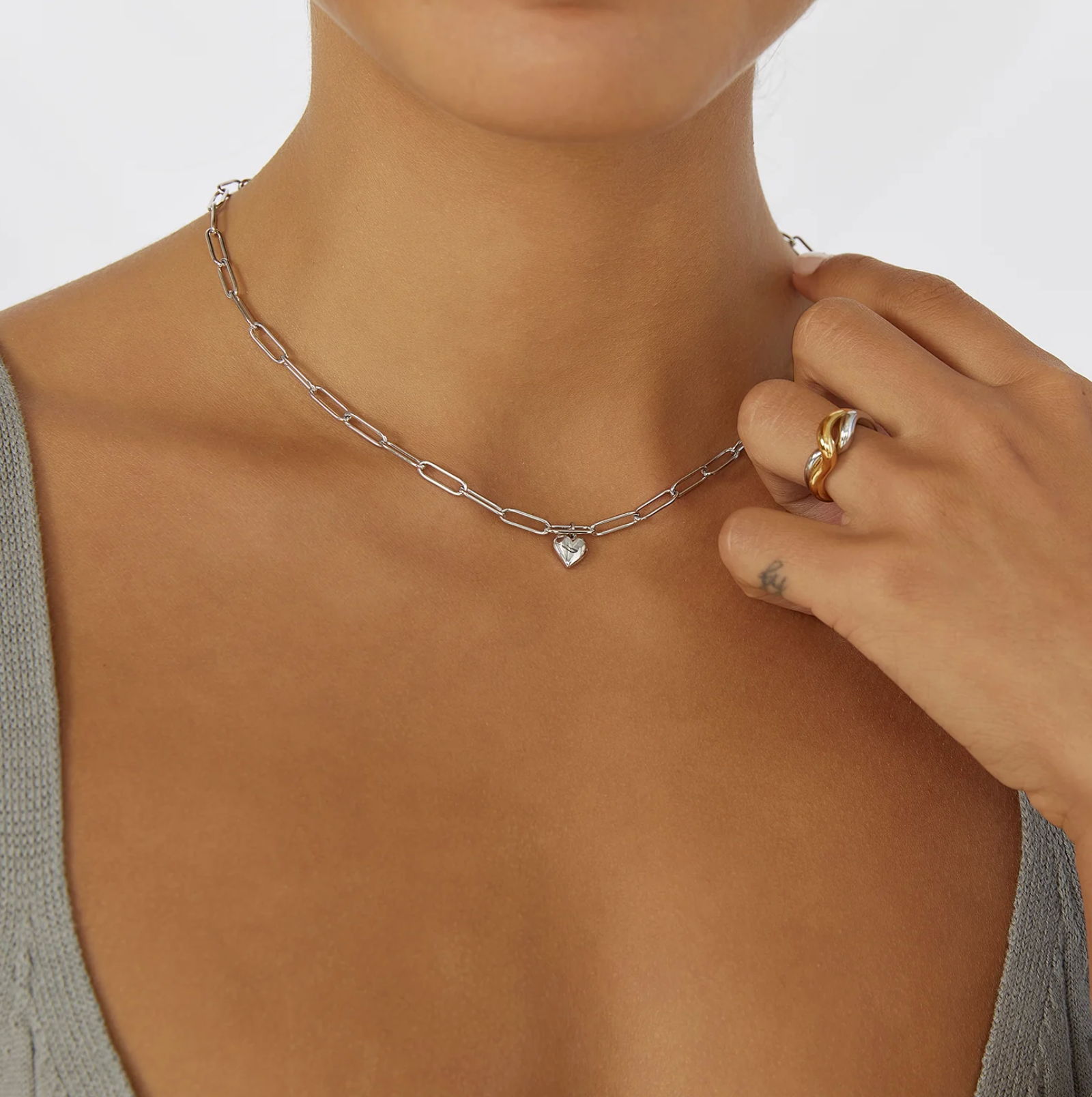 Arms Of Eve Treasure Silver Necklace