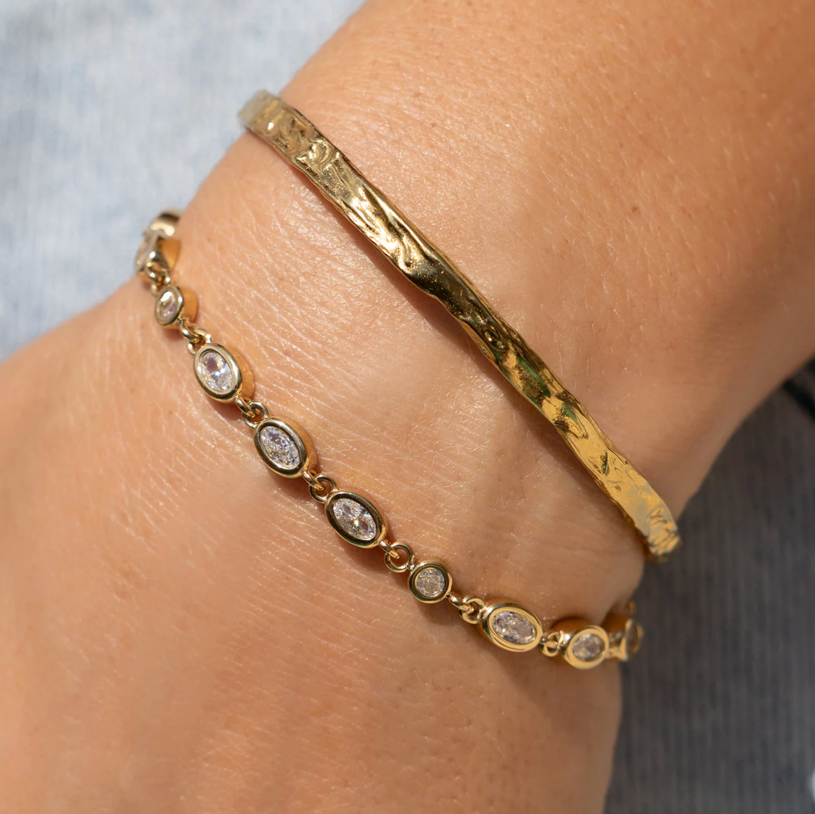 Arms of Eve Isadora Gold Bracelet Stone