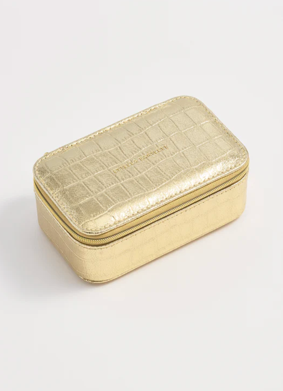 Estella Mini Jewellery Box Gold