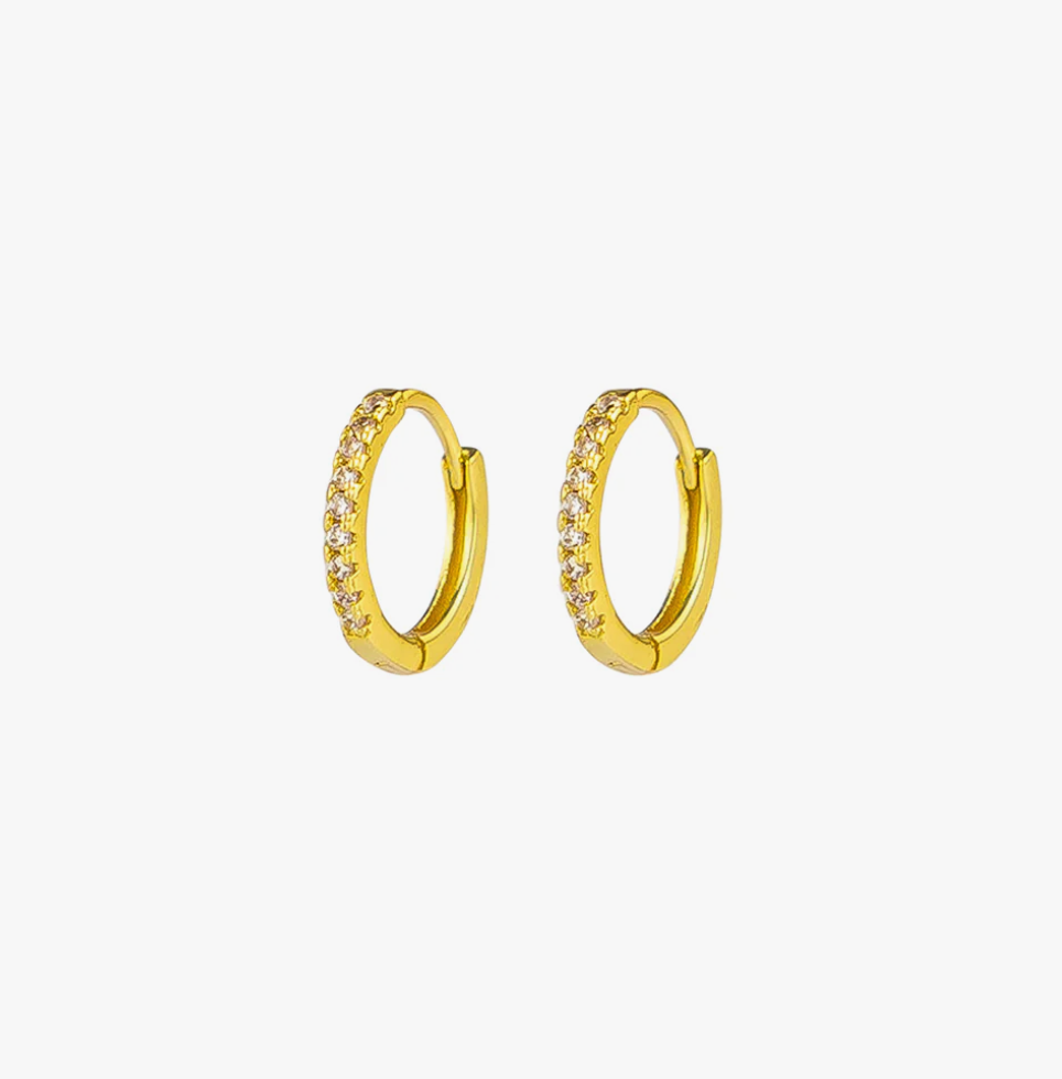 Jolie & Deen Rachel Sleepers Gold Crystal