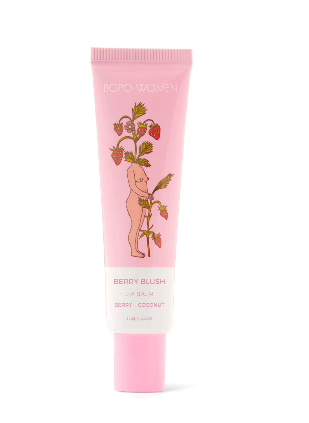 Bopo Berry Blush Lip Balm