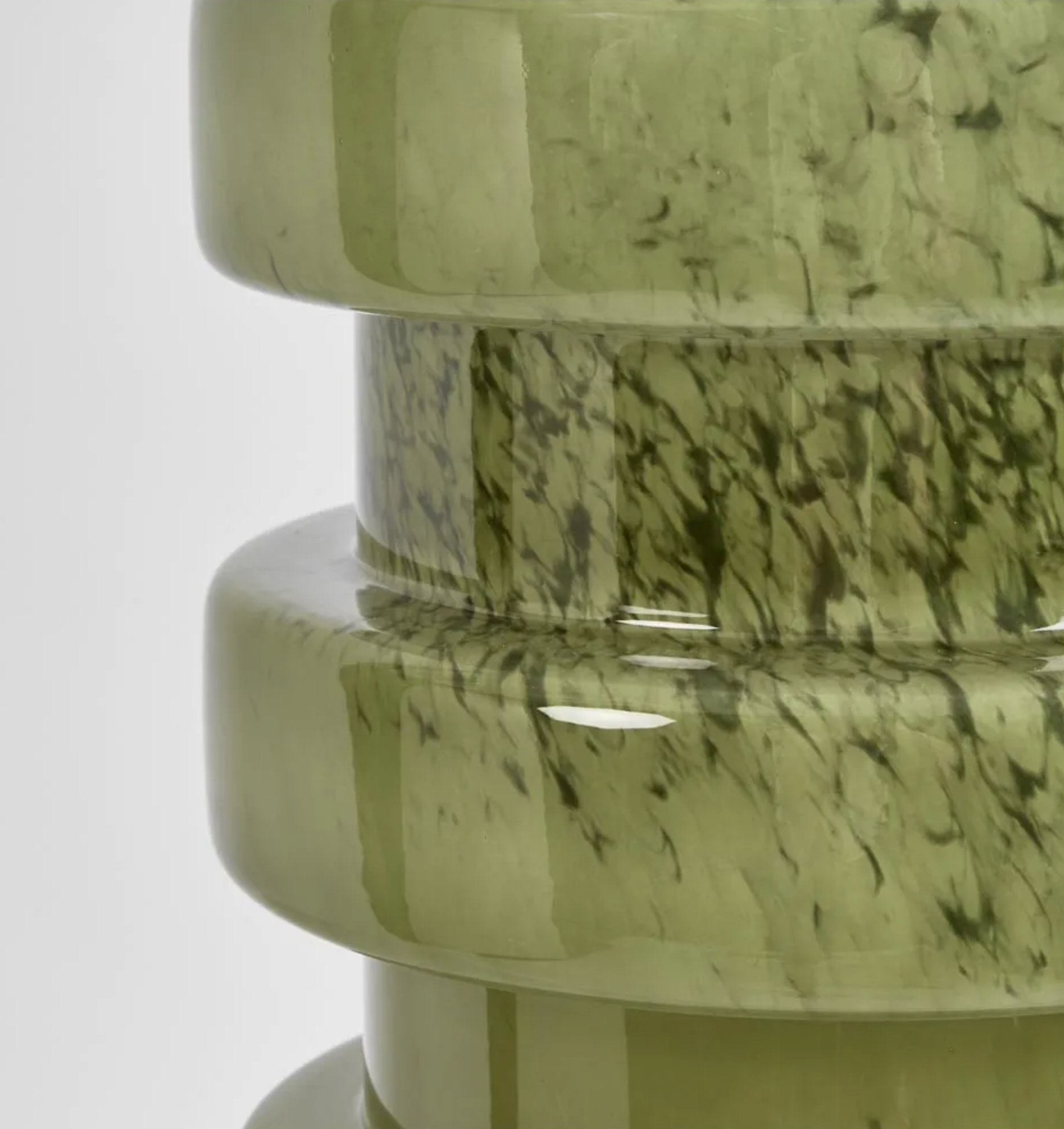 Remy Green Glass Table Lamp