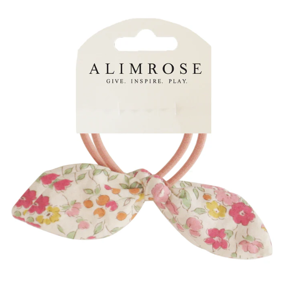 Alimrose Bunny Hair Ties Set Rose Garden