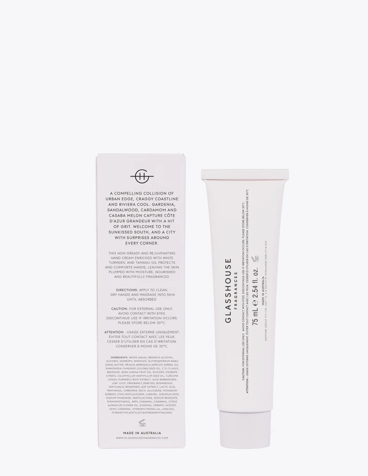 Glasshouse Hand Cream - Marseille Memoir